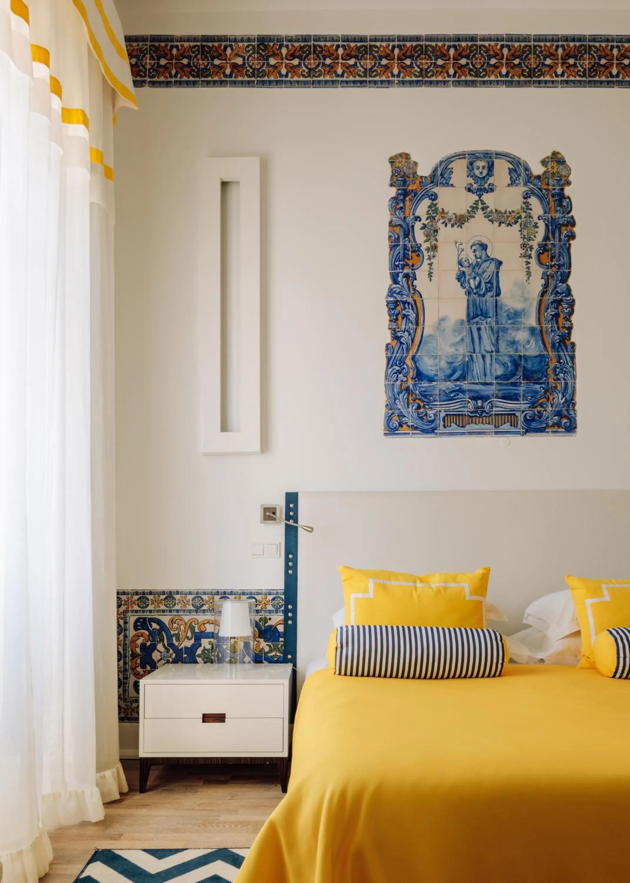 Decorative detail, Bed in Bela Vista Hotel & Spa - Relais & Chateaux