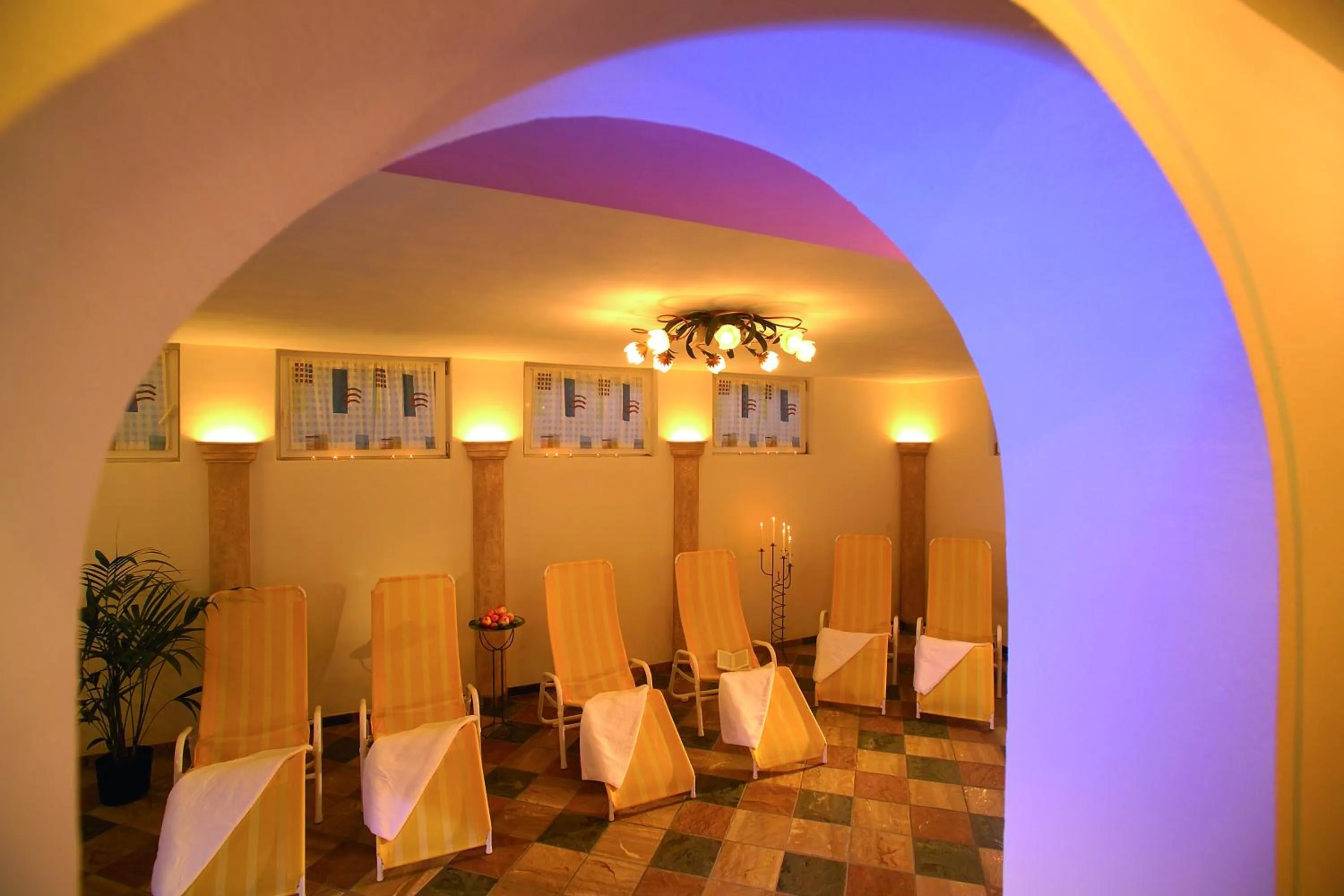 Spa and wellness centre/facilities in Parkhotel Plauserhof