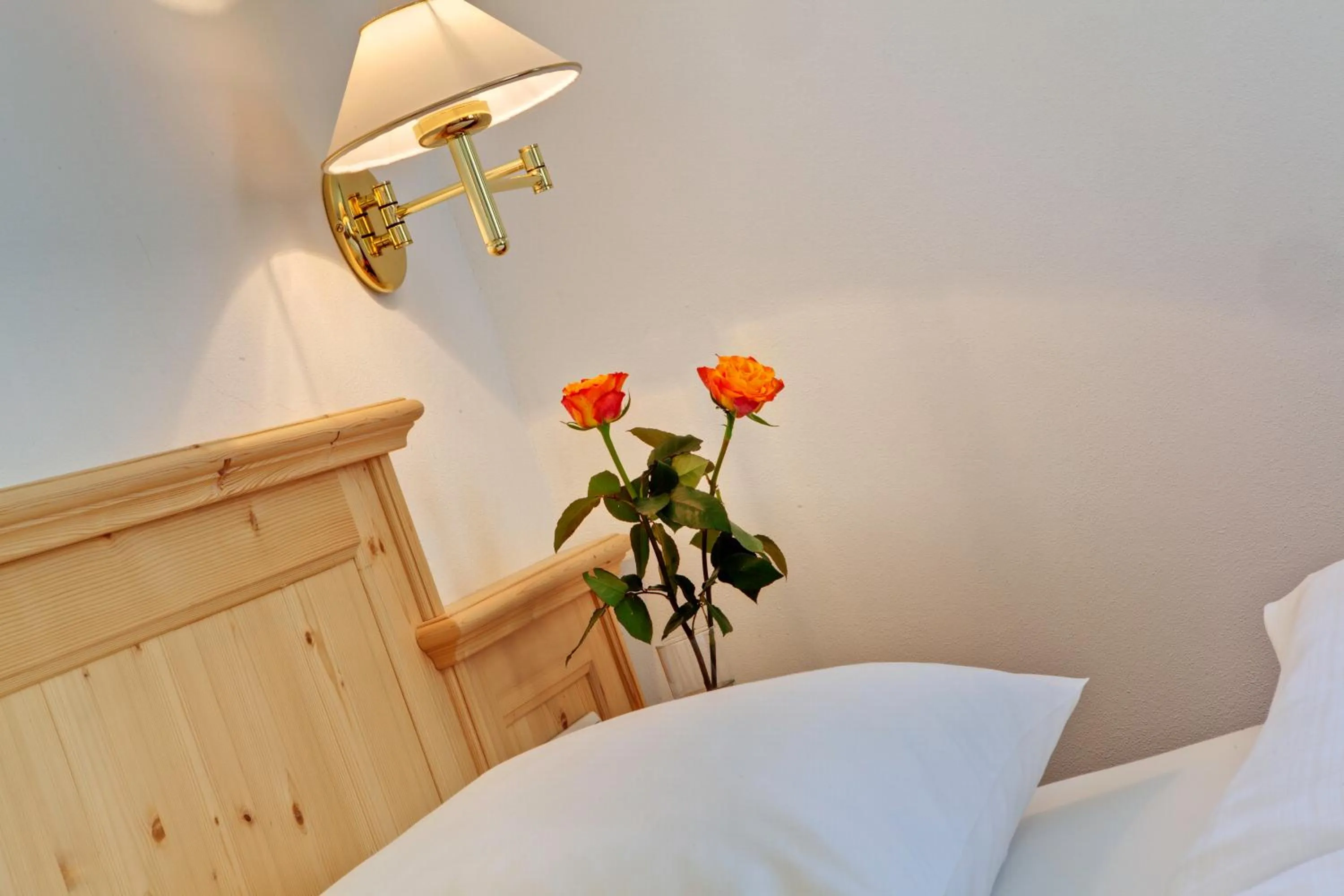 Decorative detail, Bed in Parkhotel Plauserhof