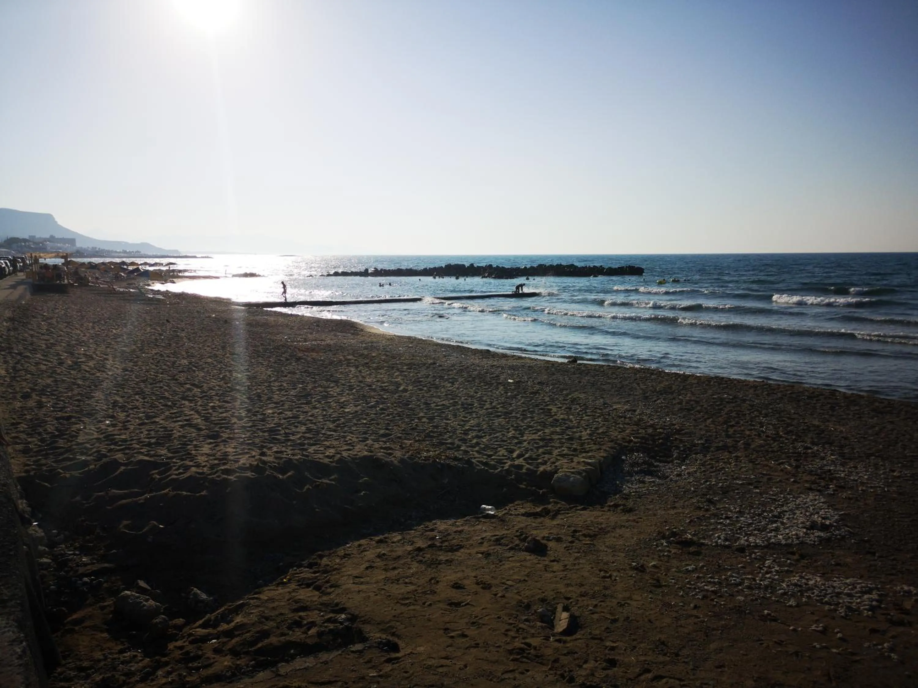 Beach in Anthoula Sunrise