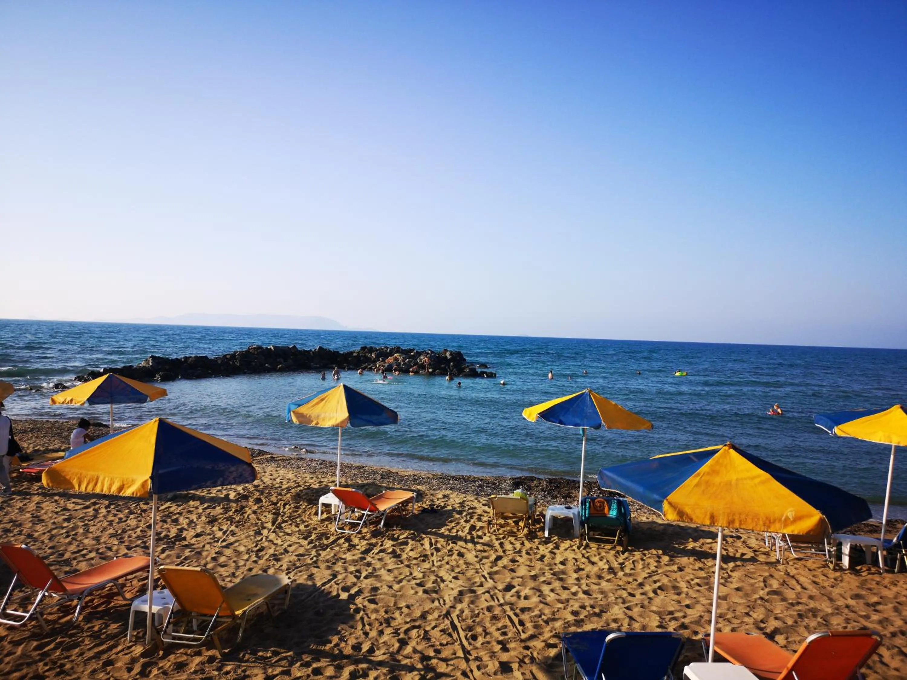 Beach in Anthoula Sunrise