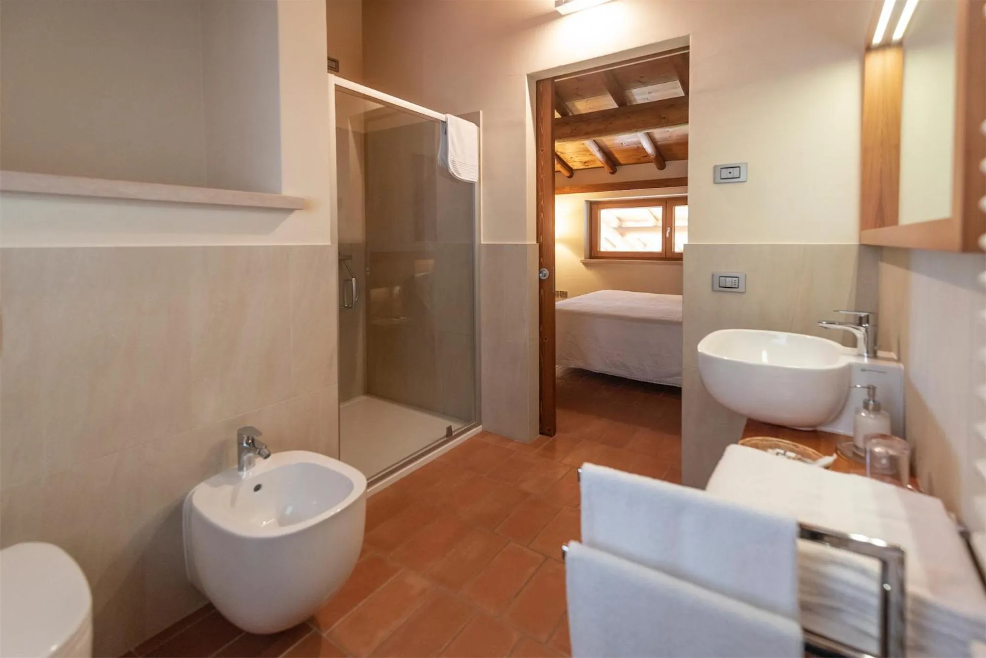 Bathroom in Agriturismo Ca' Giulietta