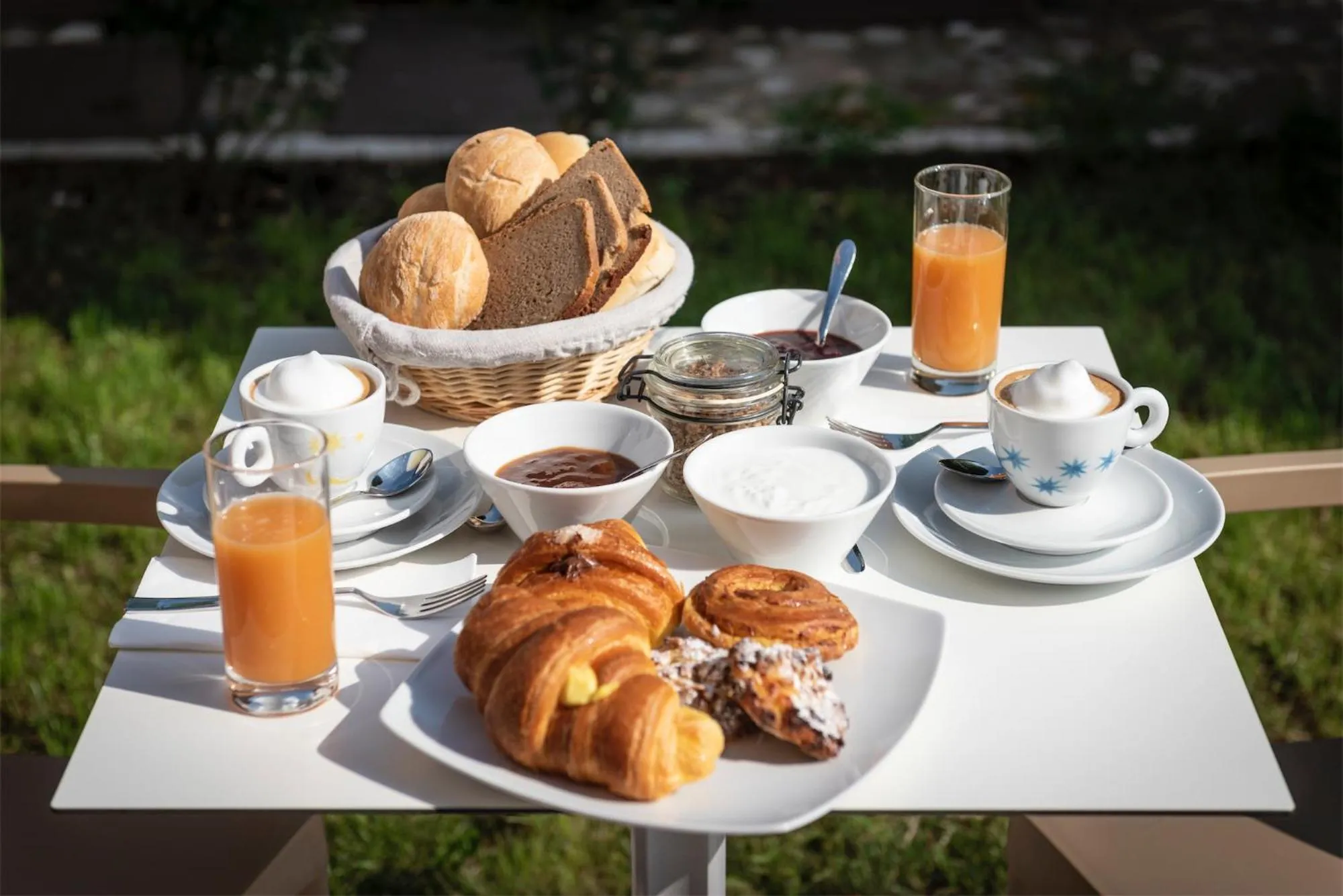 Italian breakfast in Agriturismo Ca' Giulietta