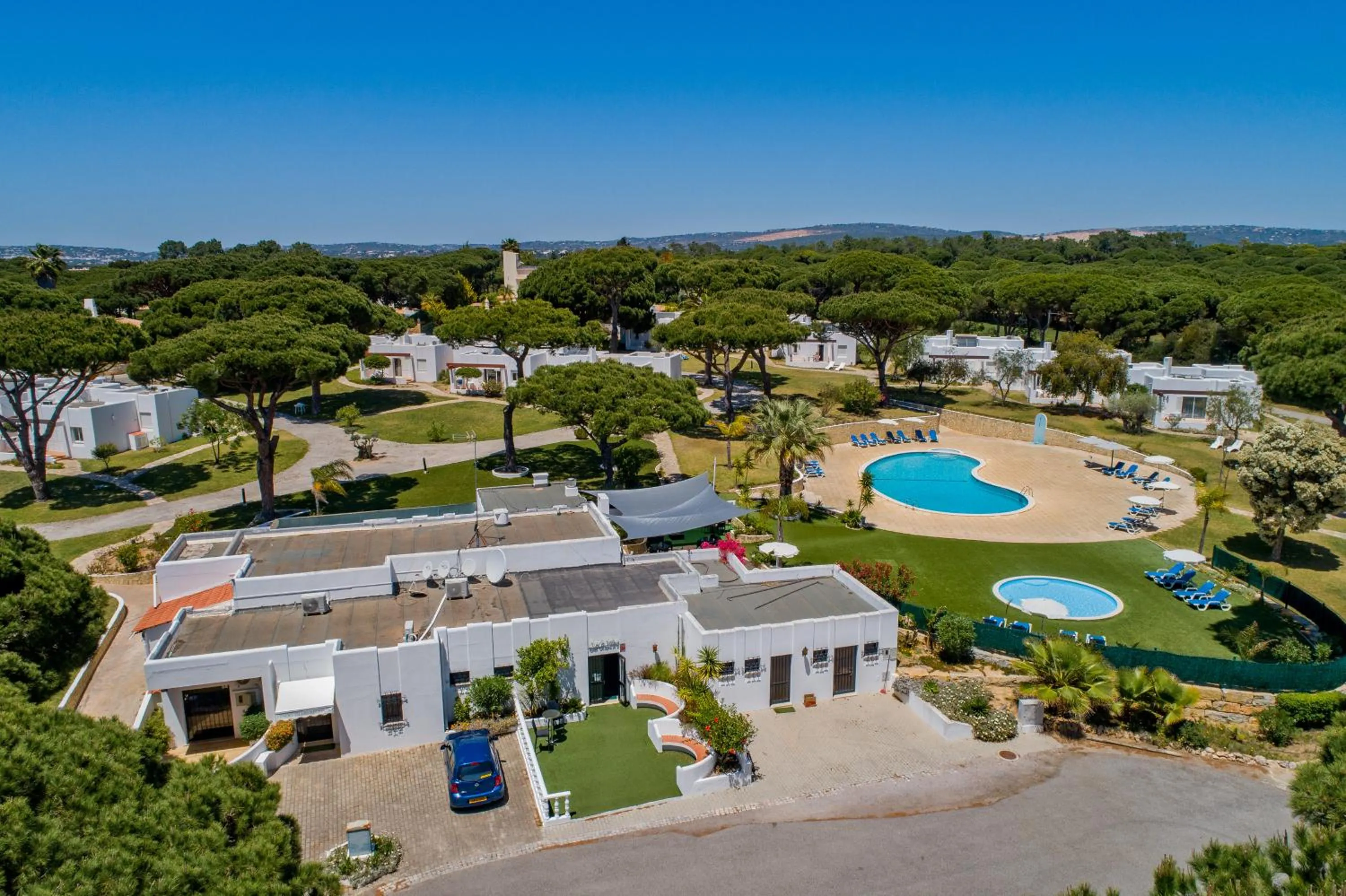 Bird's eye view in Prado Villas