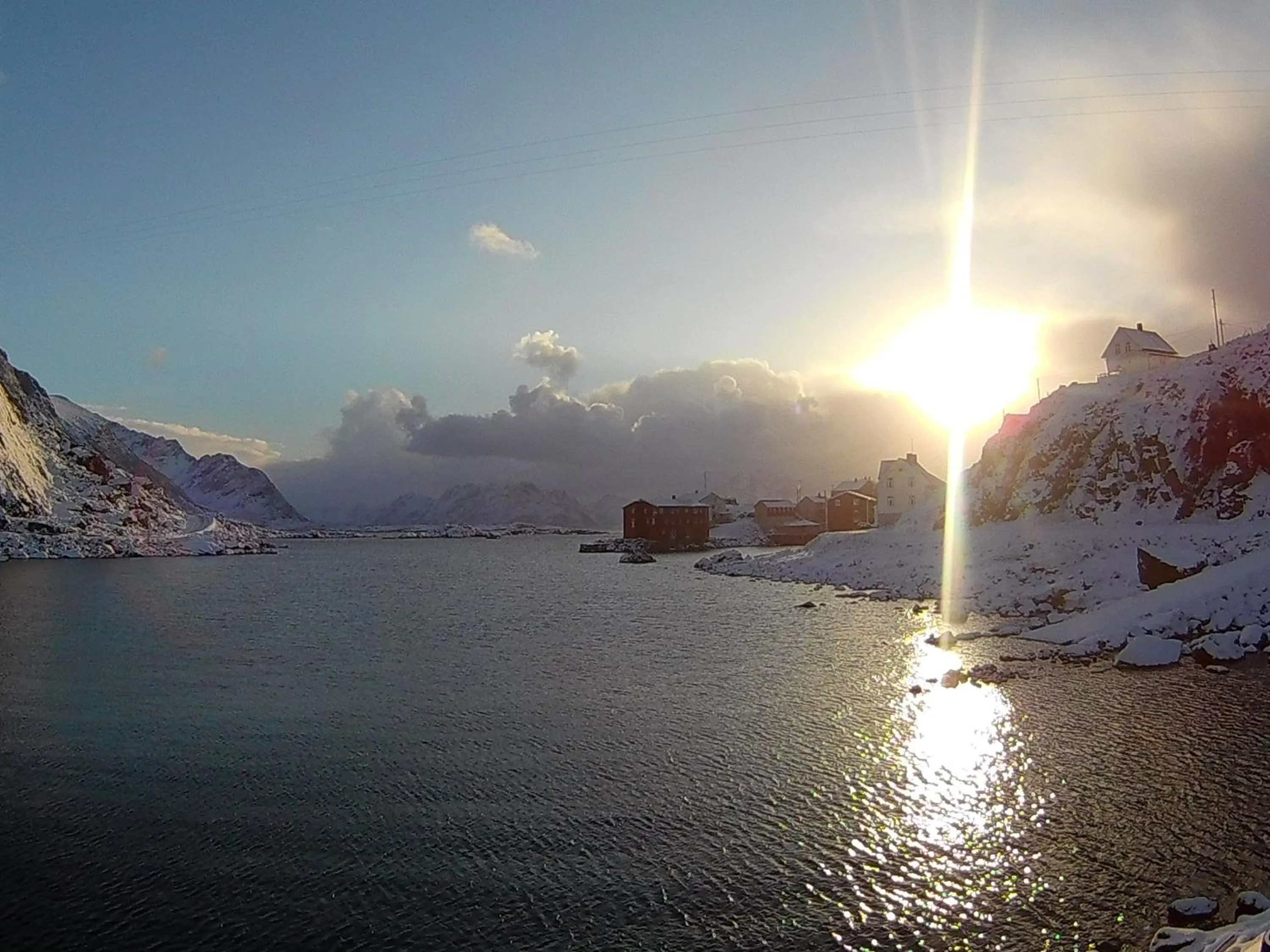 Natural landscape in Holmvik Brygge Nyksund