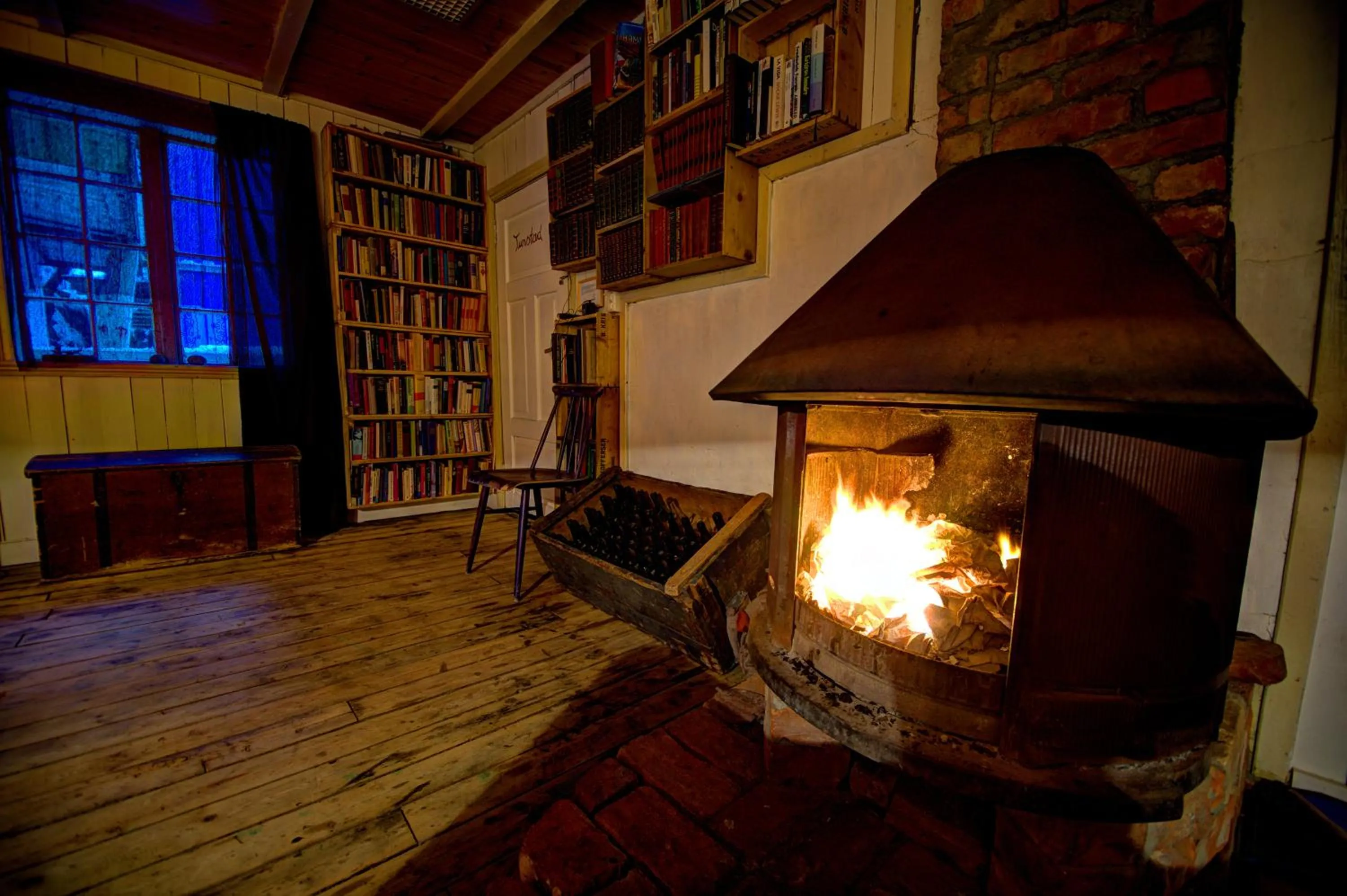 Living room in Holmvik Brygge Nyksund