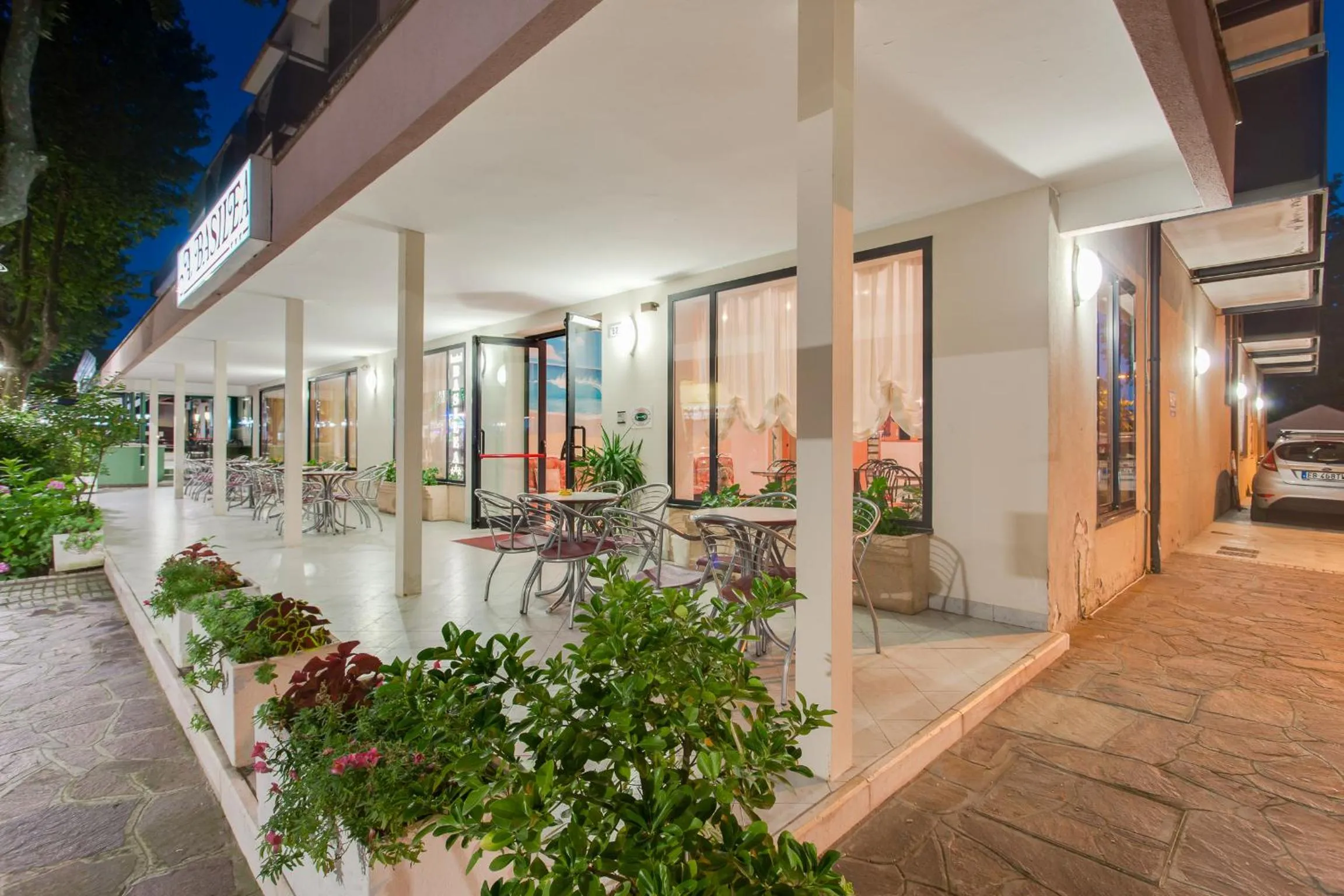 Balcony/Terrace in Hotel Basilea