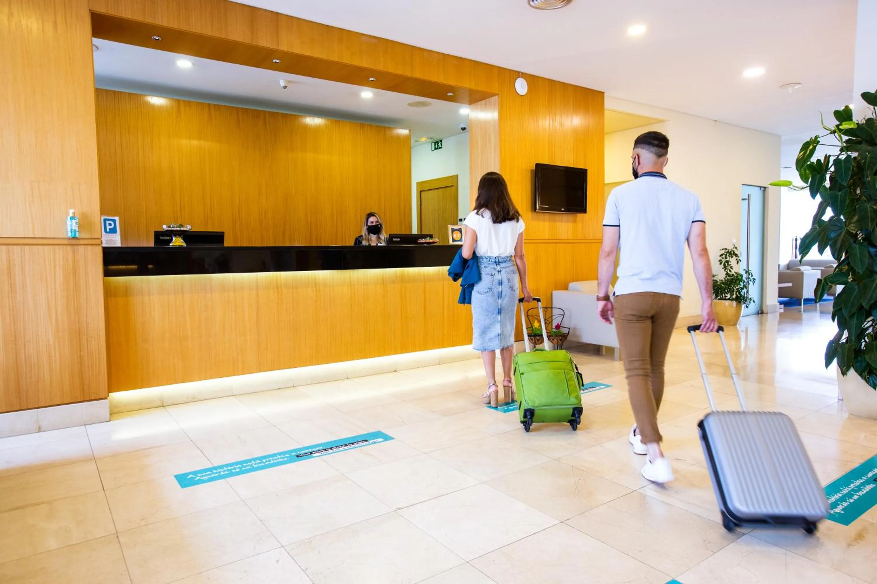 Lobby or reception in MS Vila Nova