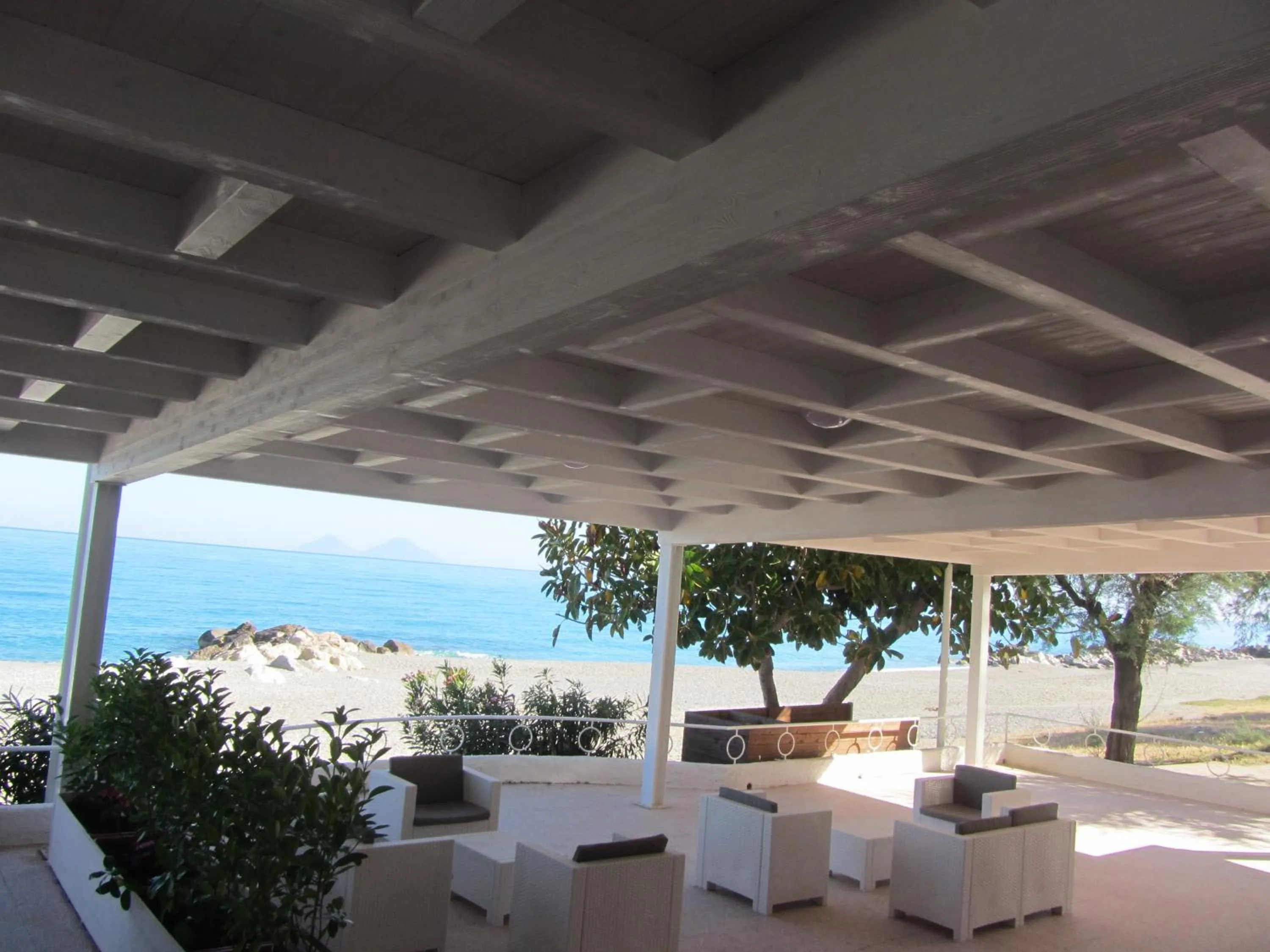 Balcony/Terrace in Hotel Ristorante La Scogliera - NUOVA GESTIONE