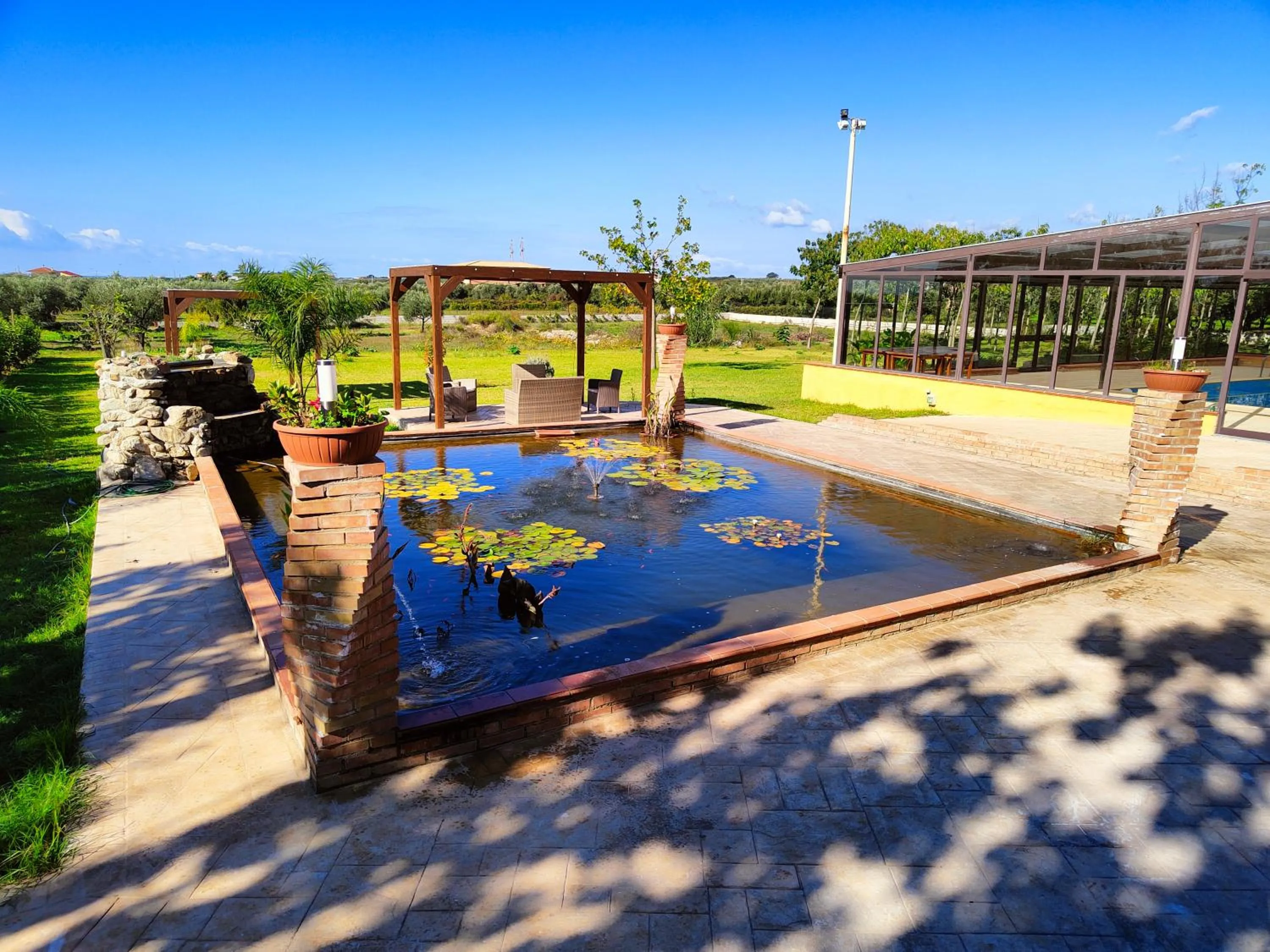 Natural landscape in Fattoria Il Laghetto