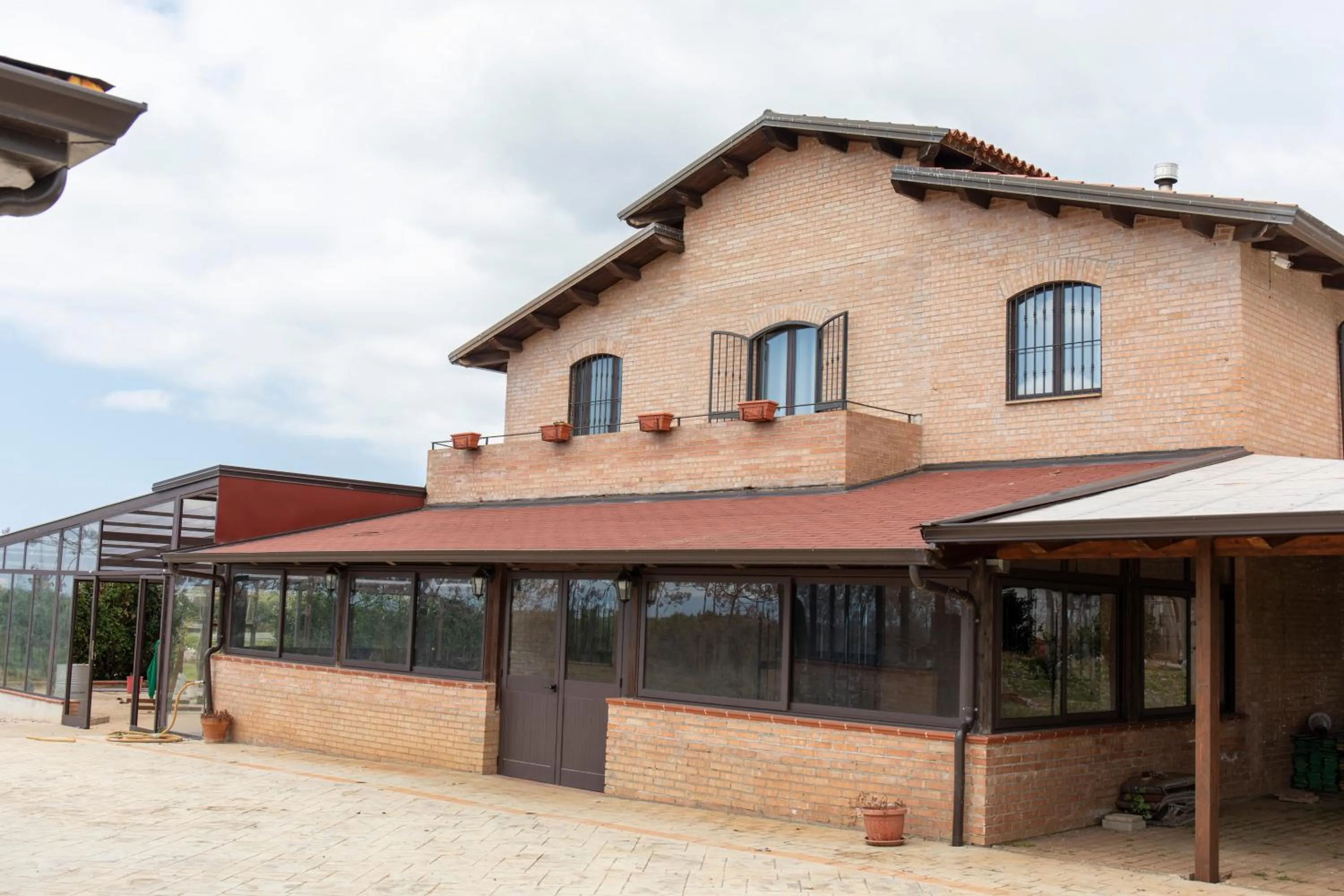 Facade/entrance in Fattoria Il Laghetto