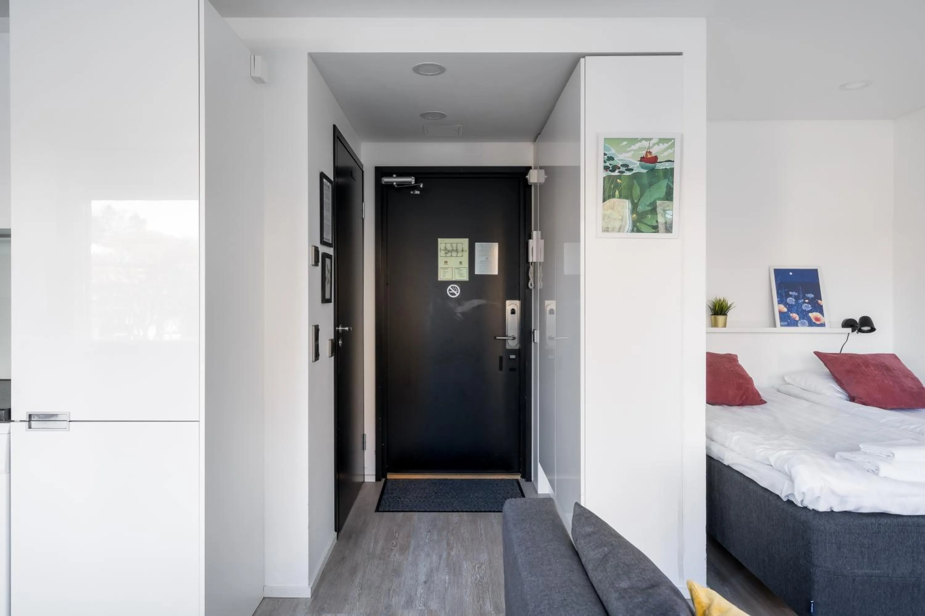 Other, Bed in Hiisi Homes Helsinki Haaga