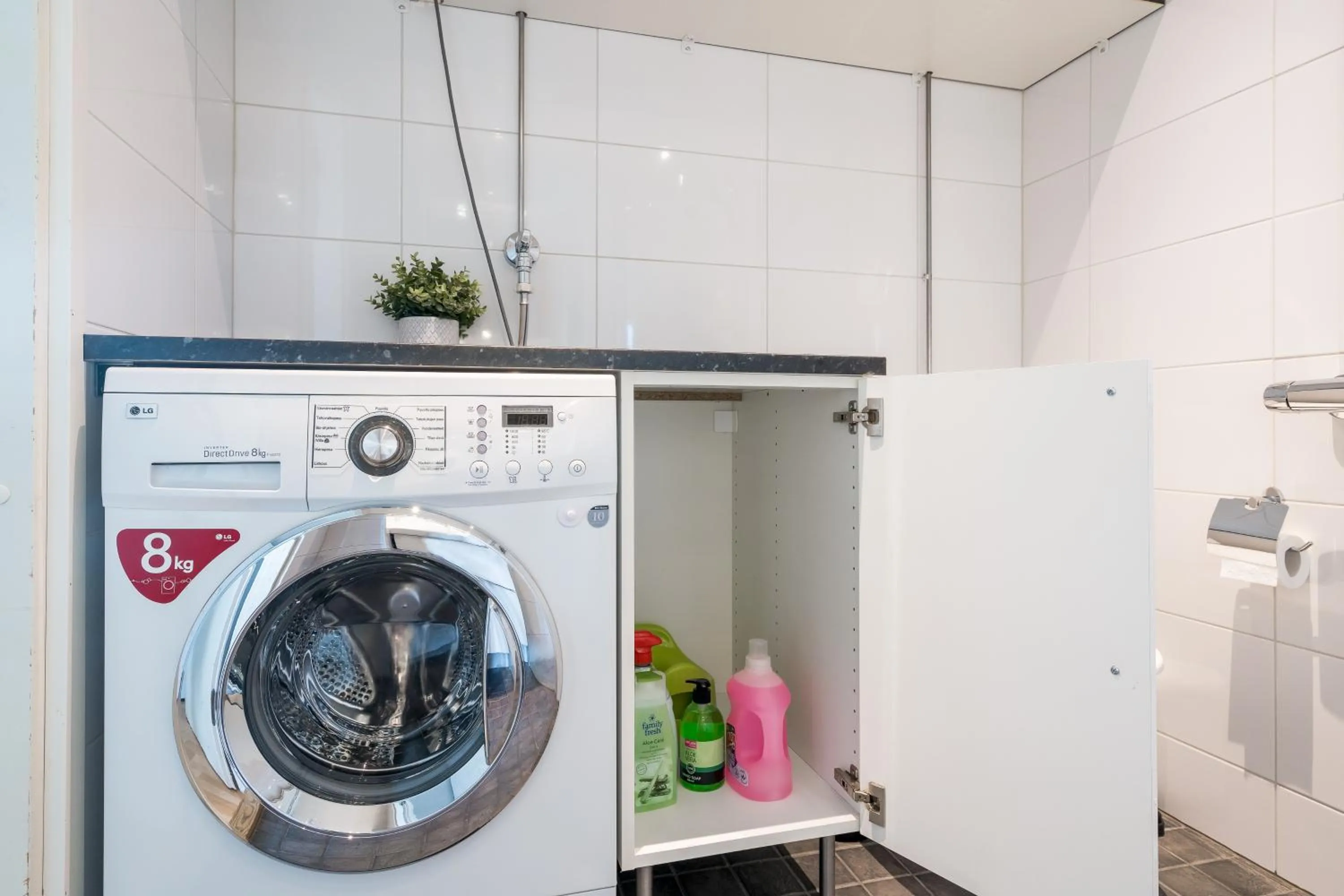 Bathroom in Hiisi Homes Helsinki Haaga