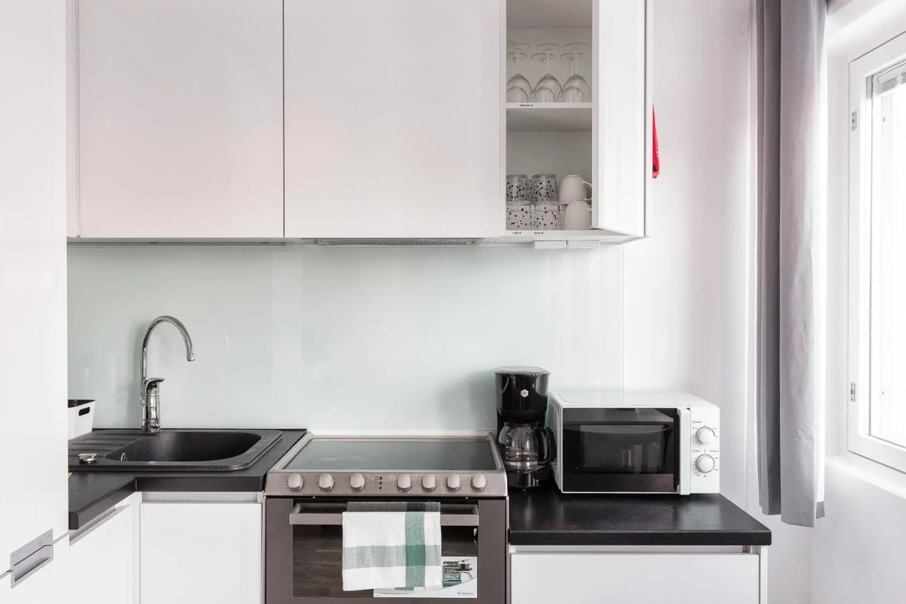 Kitchen or kitchenette in Hiisi Homes Helsinki Haaga