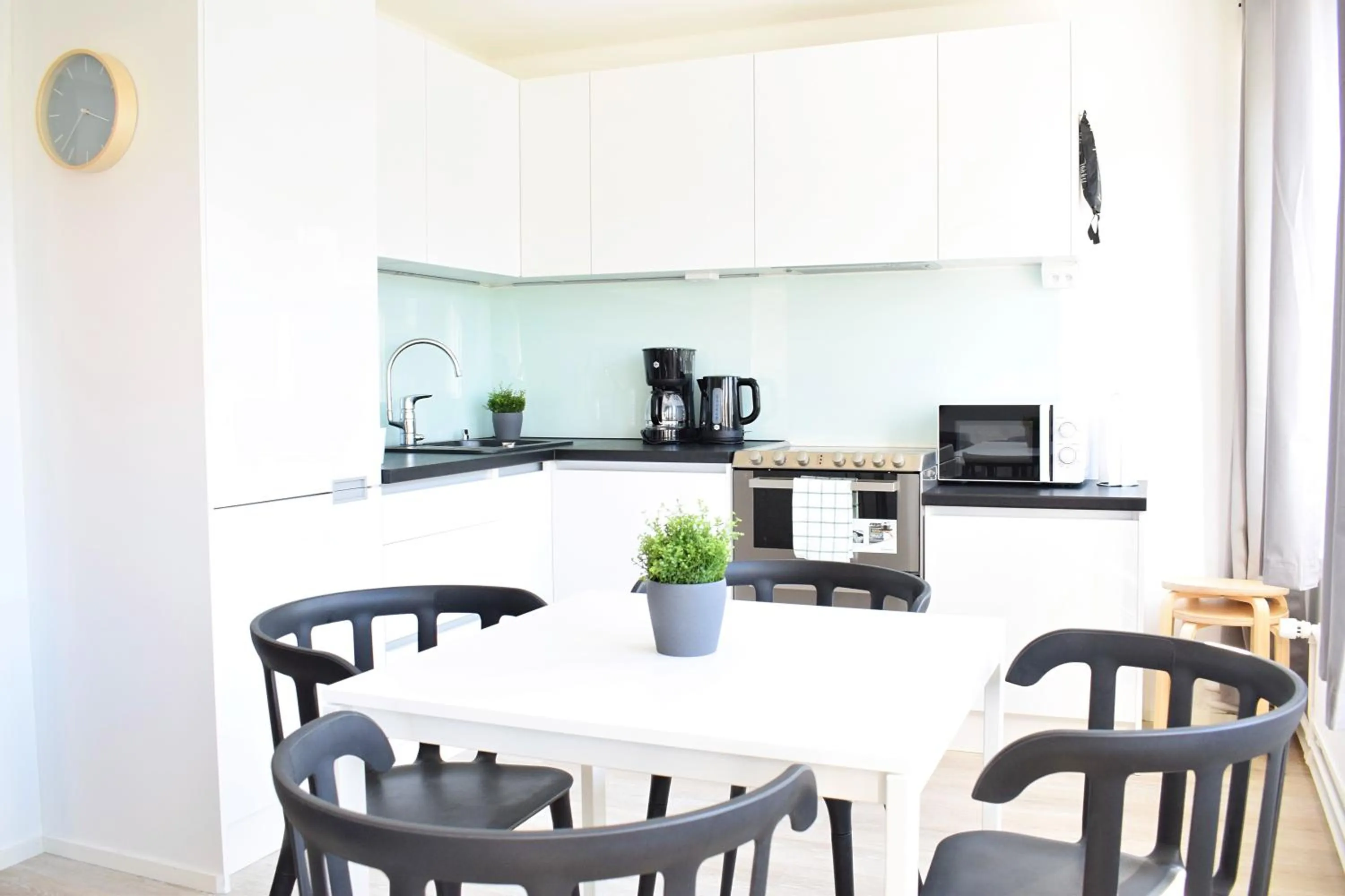 Kitchen or kitchenette in Hiisi Homes Helsinki Haaga