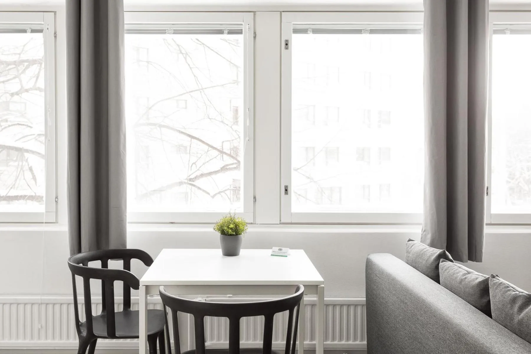 Dining area in Hiisi Homes Helsinki Haaga