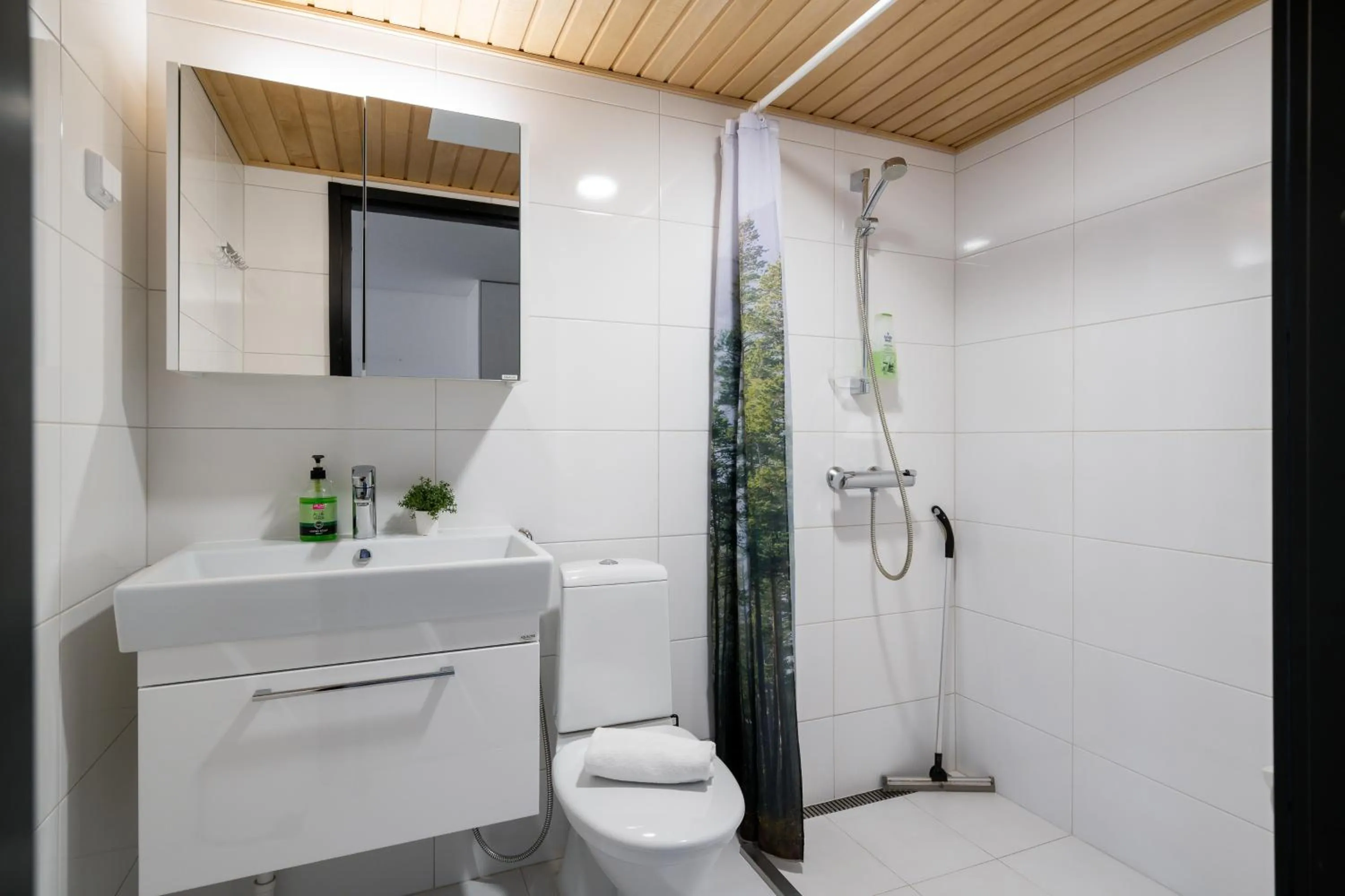Bathroom in Hiisi Homes Helsinki Haaga