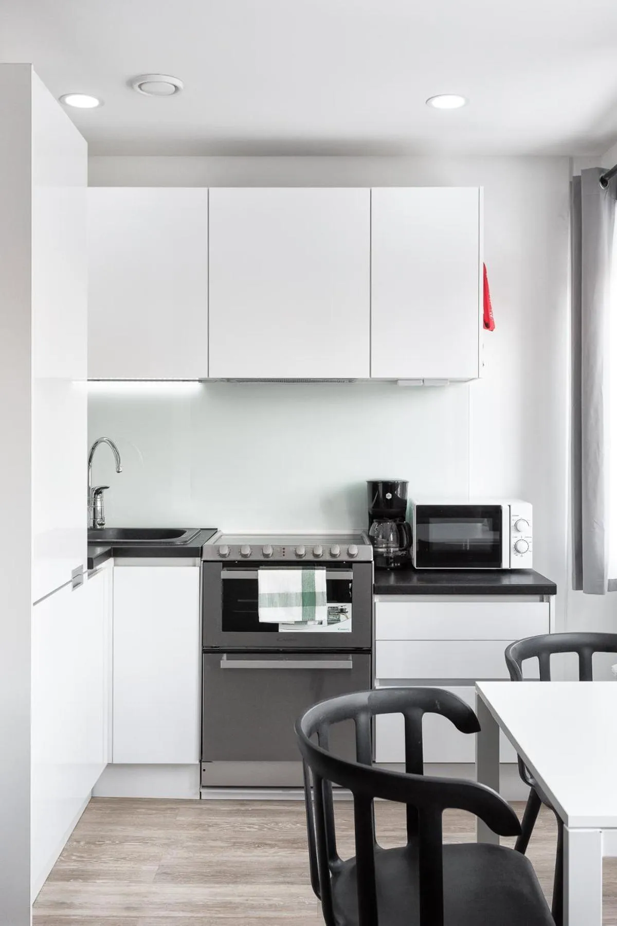 Kitchen or kitchenette in Hiisi Homes Helsinki Haaga