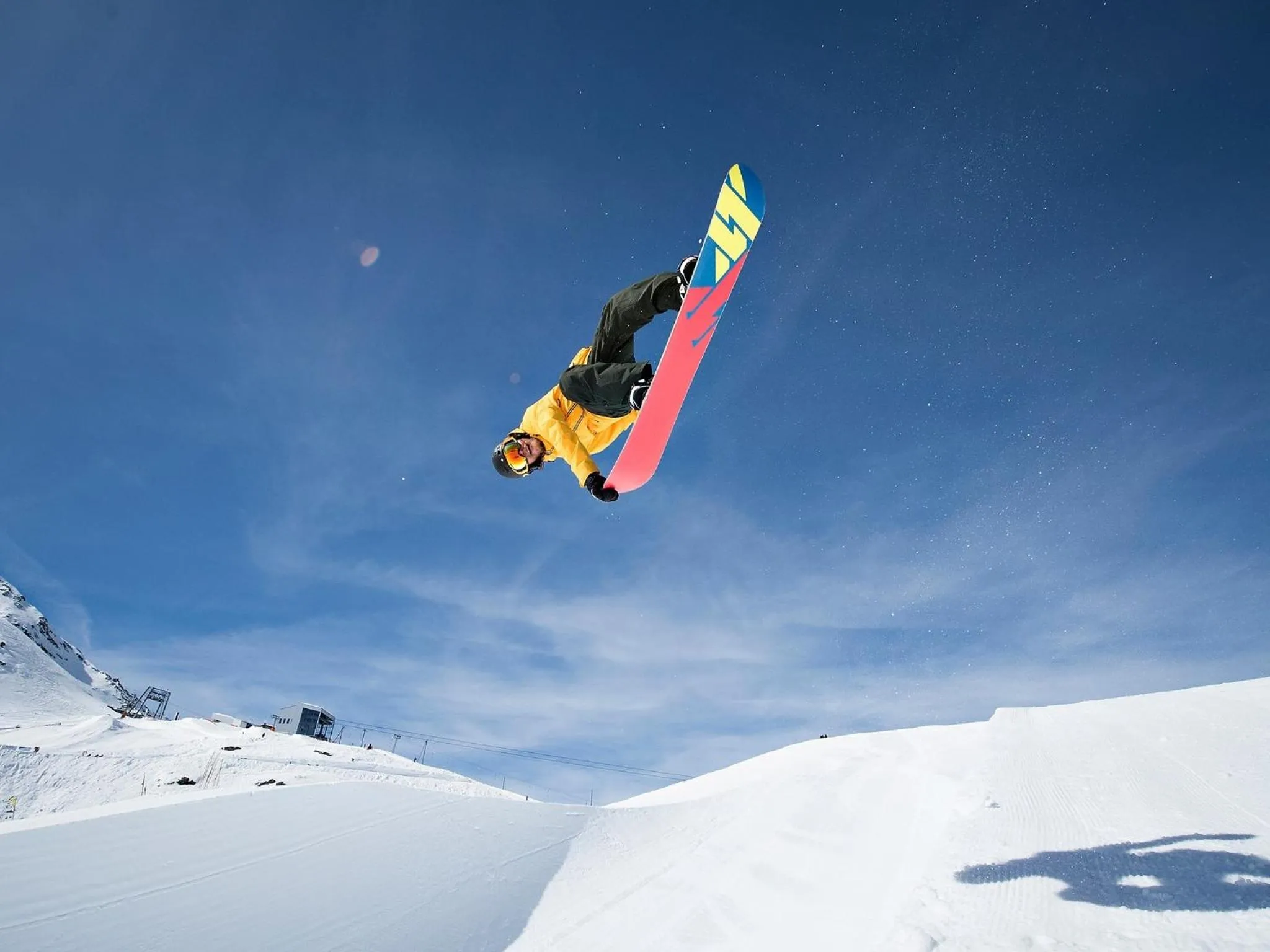 Skiing in Conrad's Mountain Lodge
