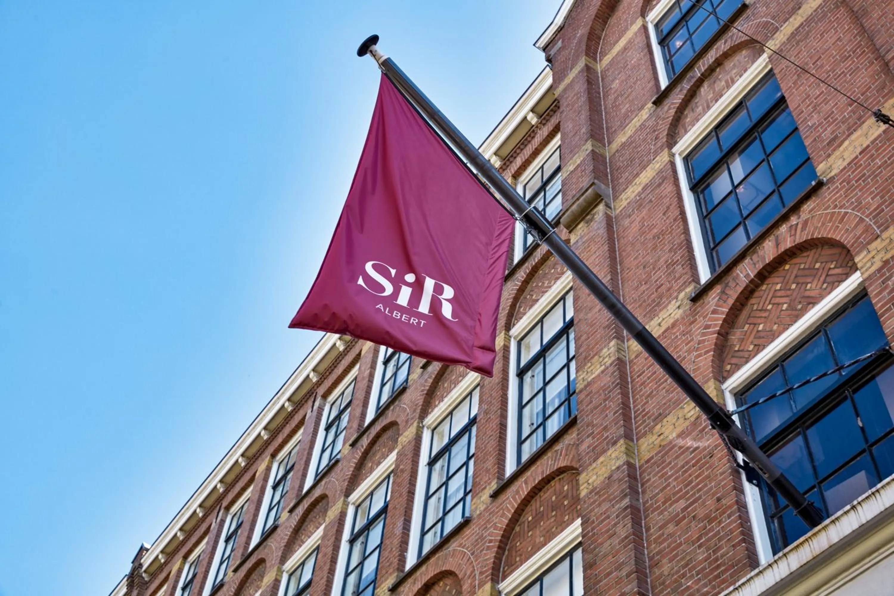 Property building in Sir Albert Hotel, part of Sircle Collection