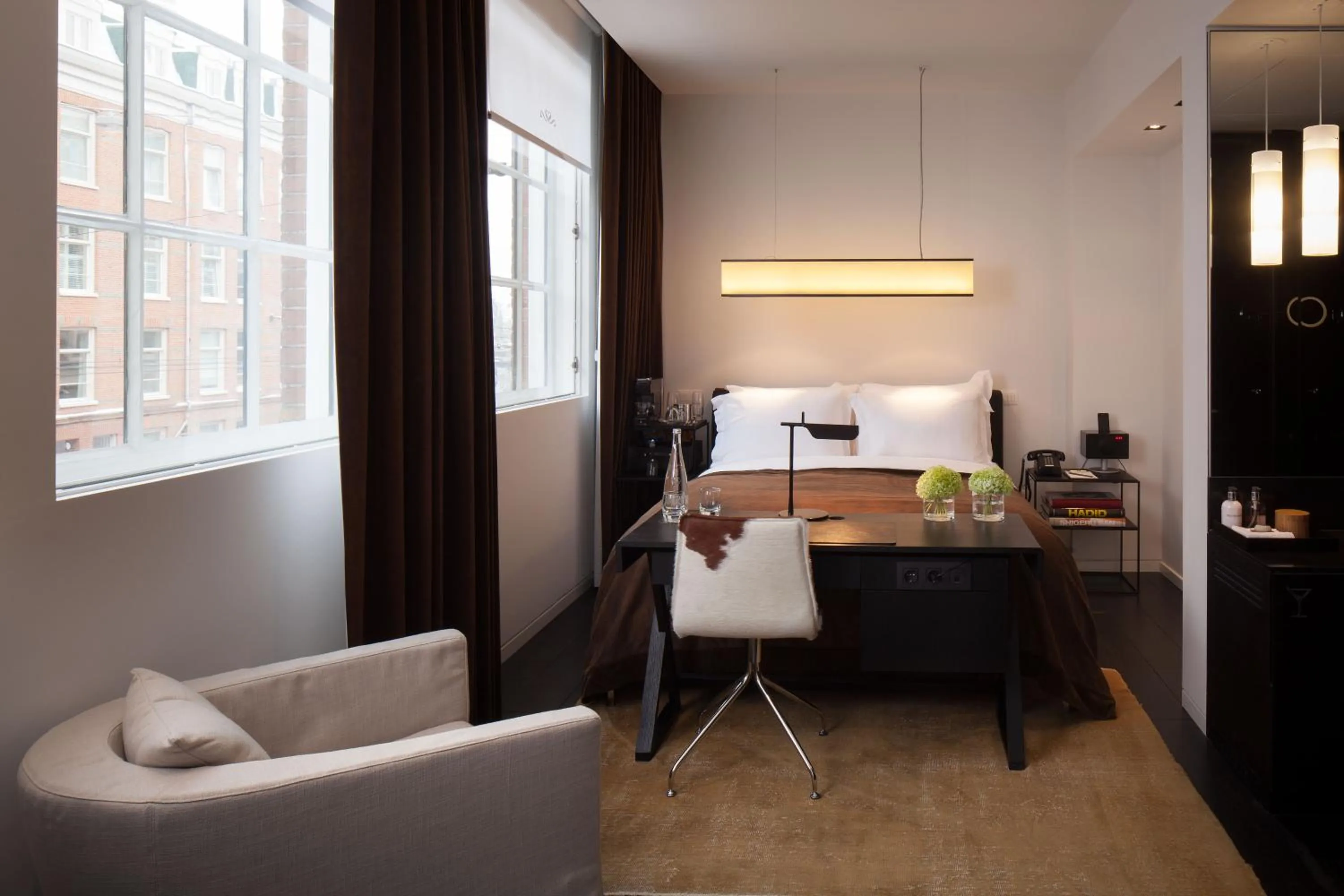 Bed in Sir Albert Hotel, part of Sircle Collection