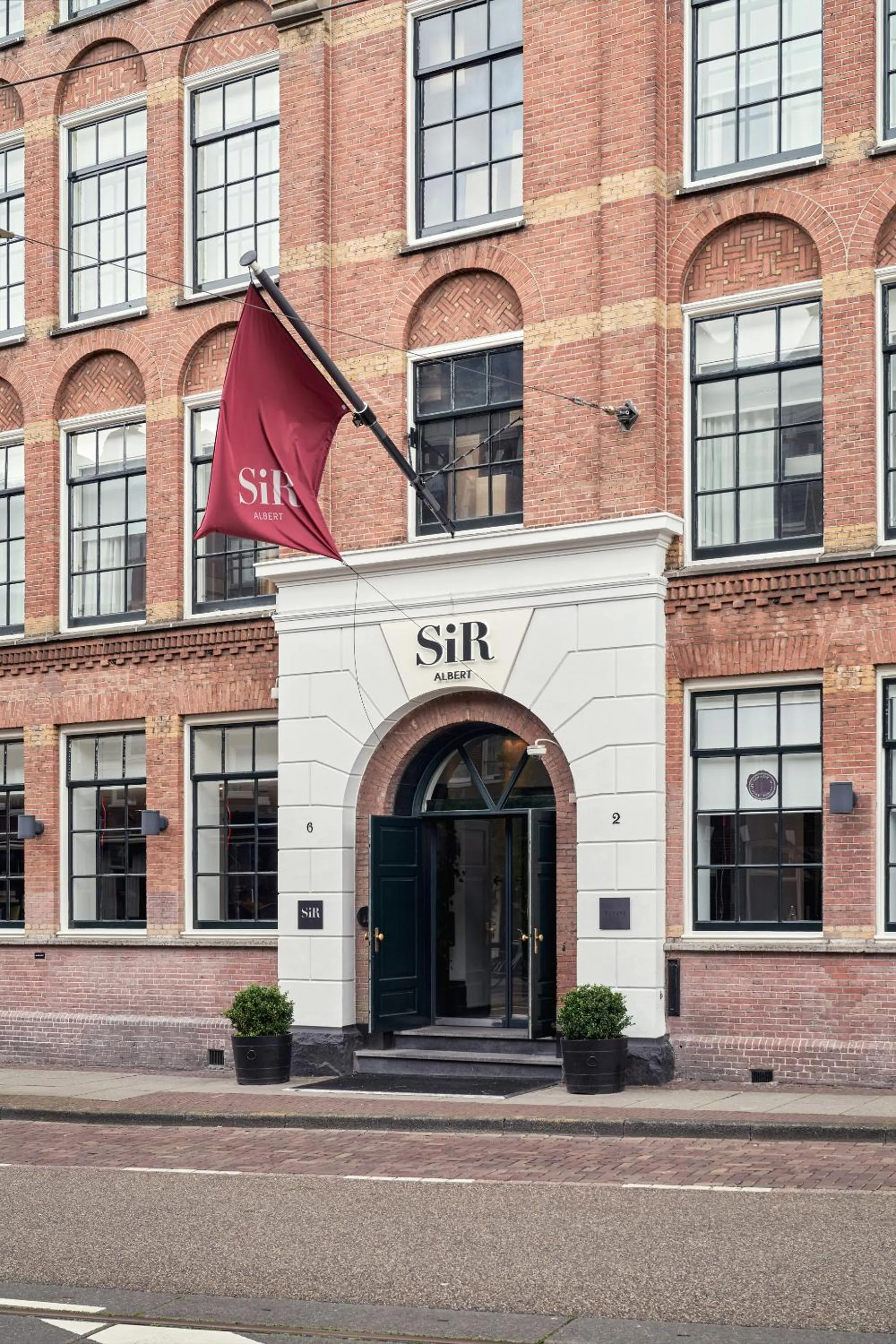 Facade/entrance in Sir Albert Hotel, part of Sircle Collection