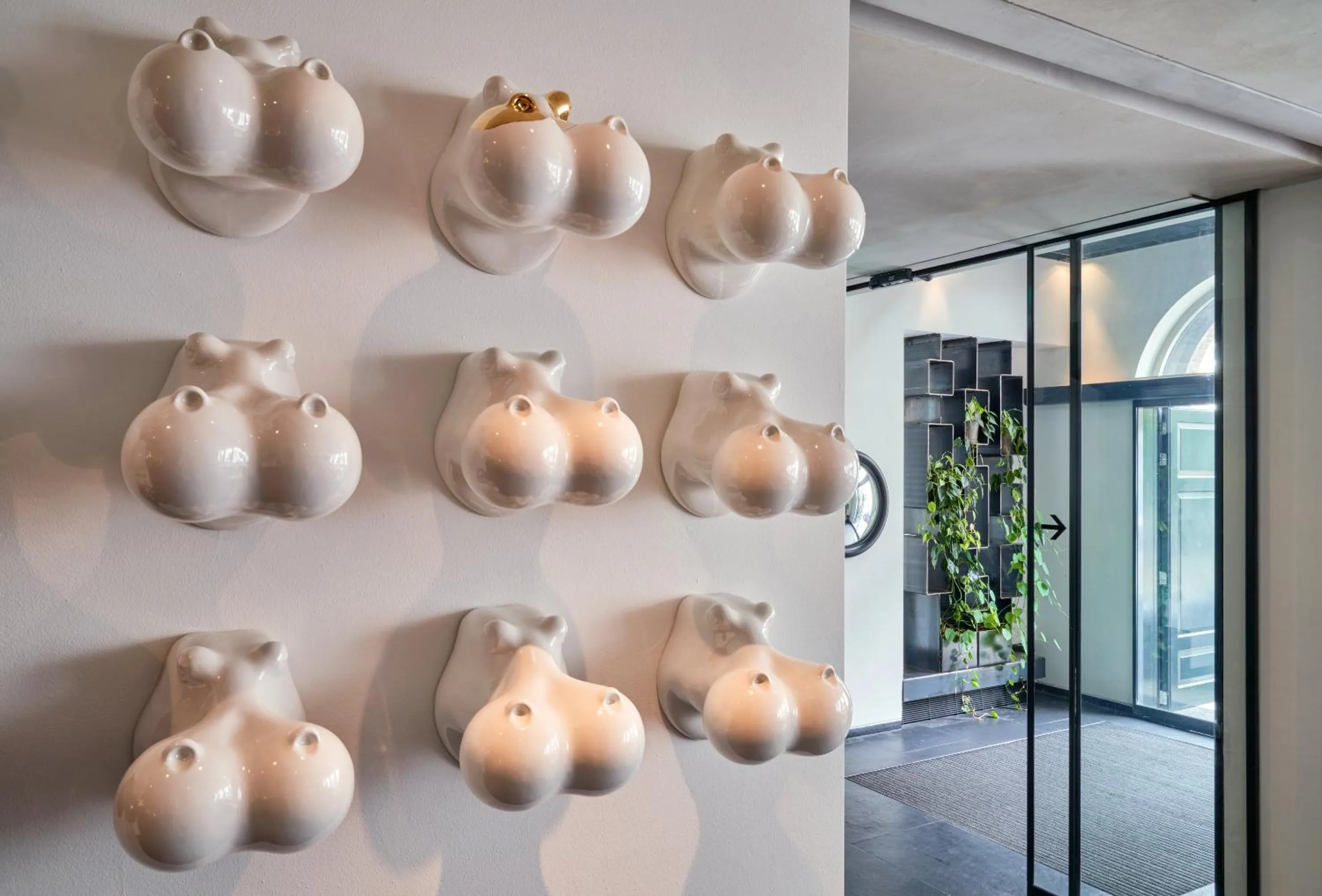 Decorative detail in Sir Albert Hotel, part of Sircle Collection