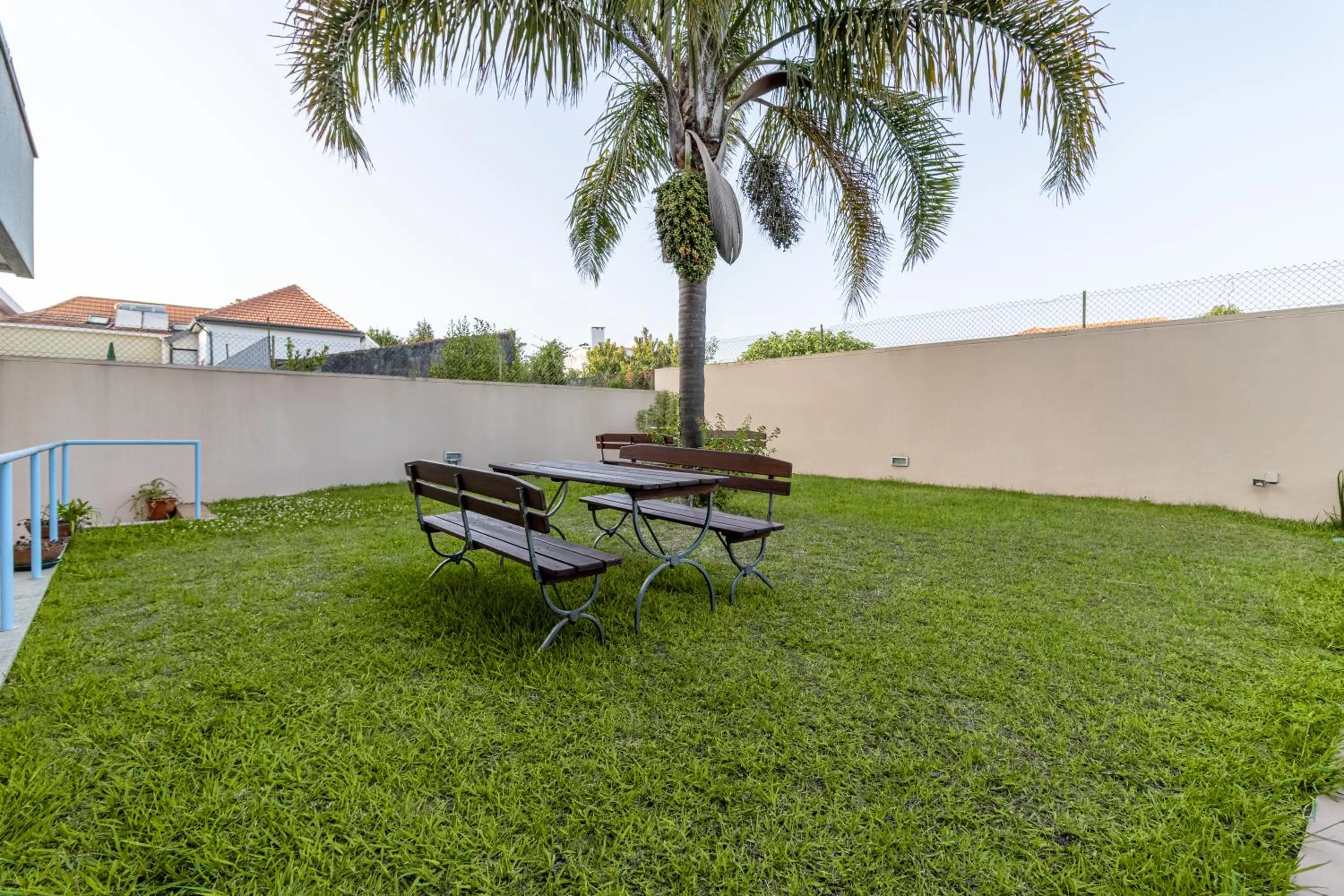 Garden in Hotel La Fontaine