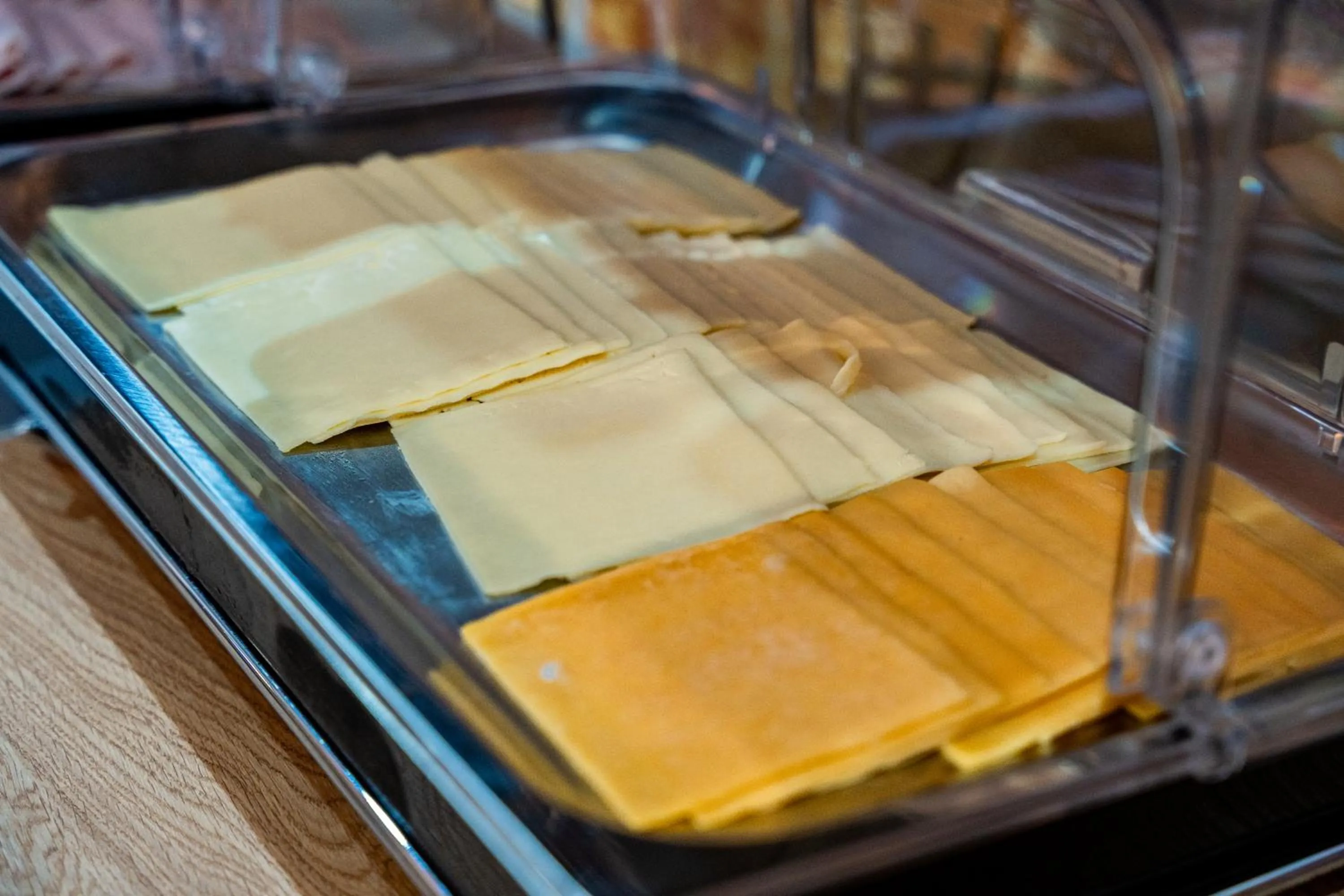 Buffet breakfast in Hotel La Fontaine