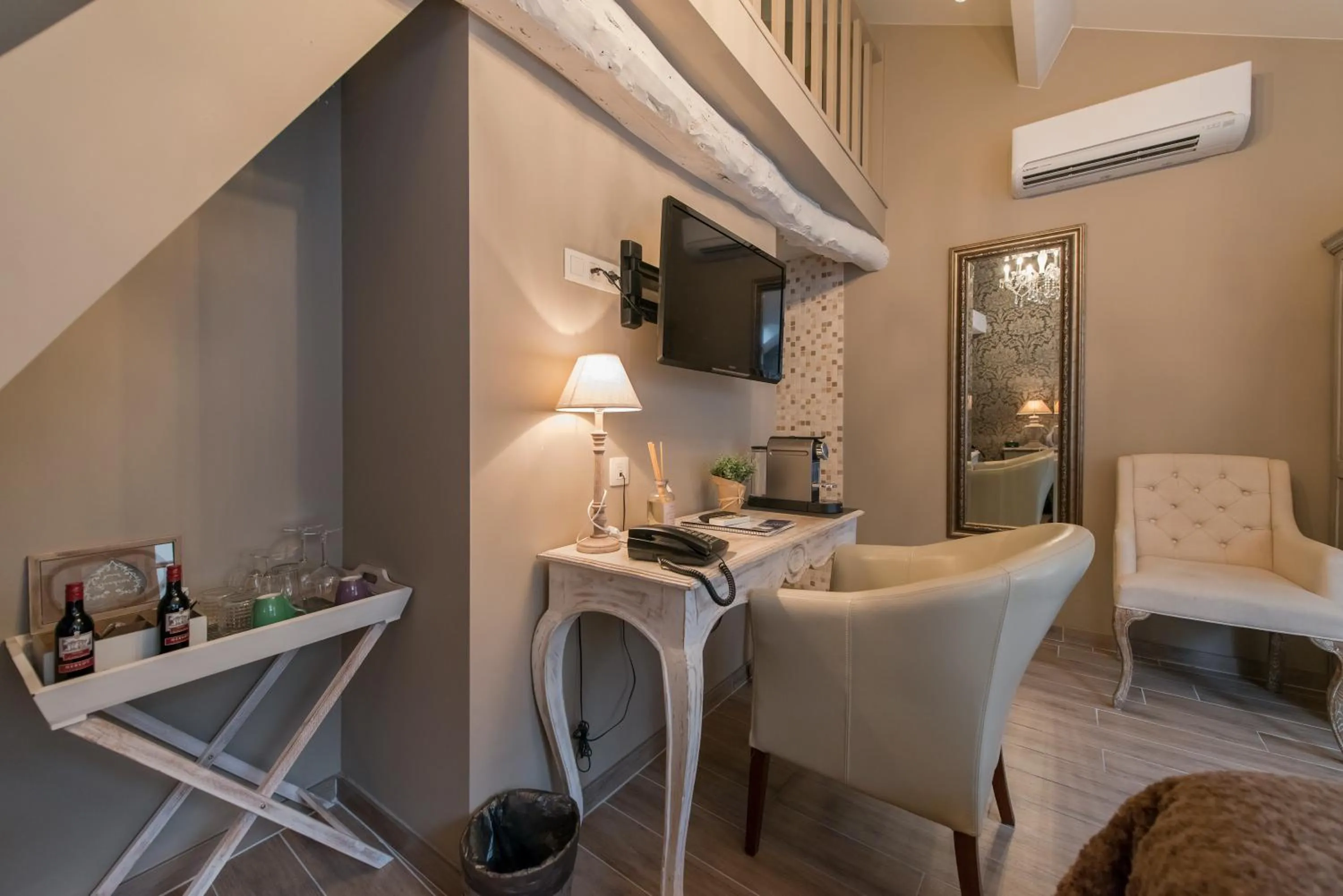 Decorative detail in Boutique Hotel Caelus VII