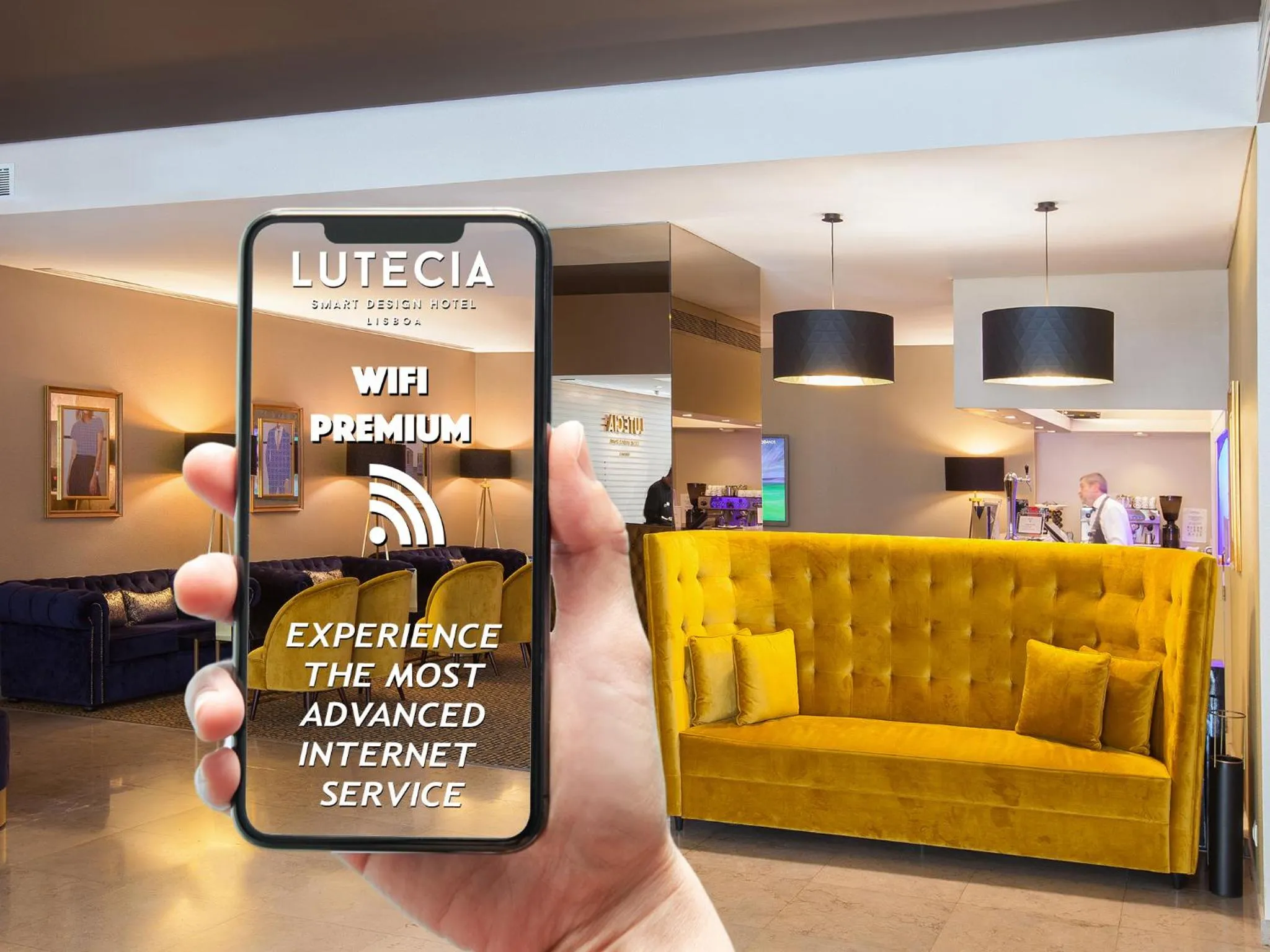 Lounge or bar in Lutecia Smart Design Hotel