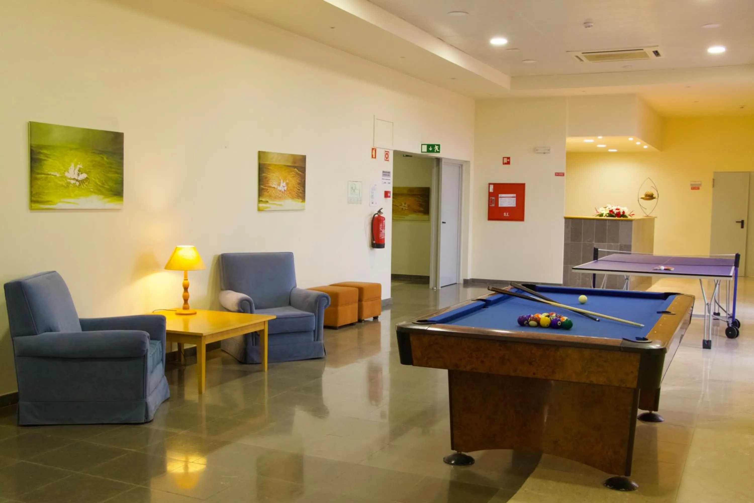 Billiard in Hotel Eurosol Alcanena