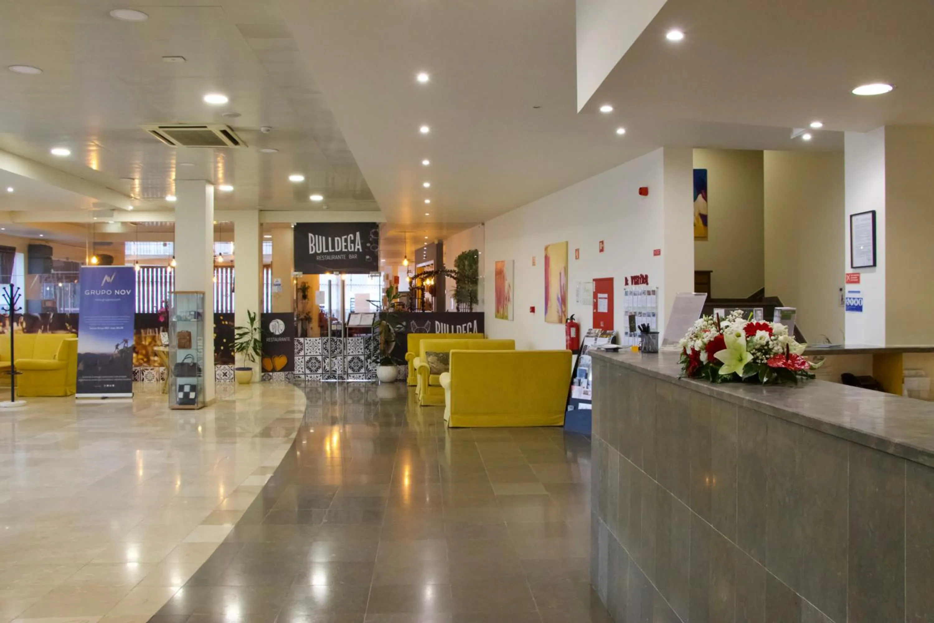 Lobby or reception in Hotel Eurosol Alcanena