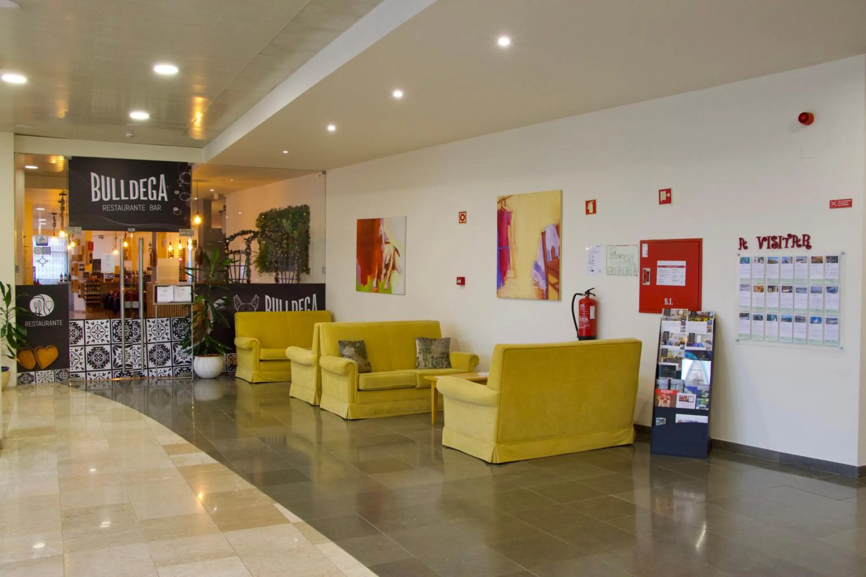 Lobby or reception in Hotel Eurosol Alcanena