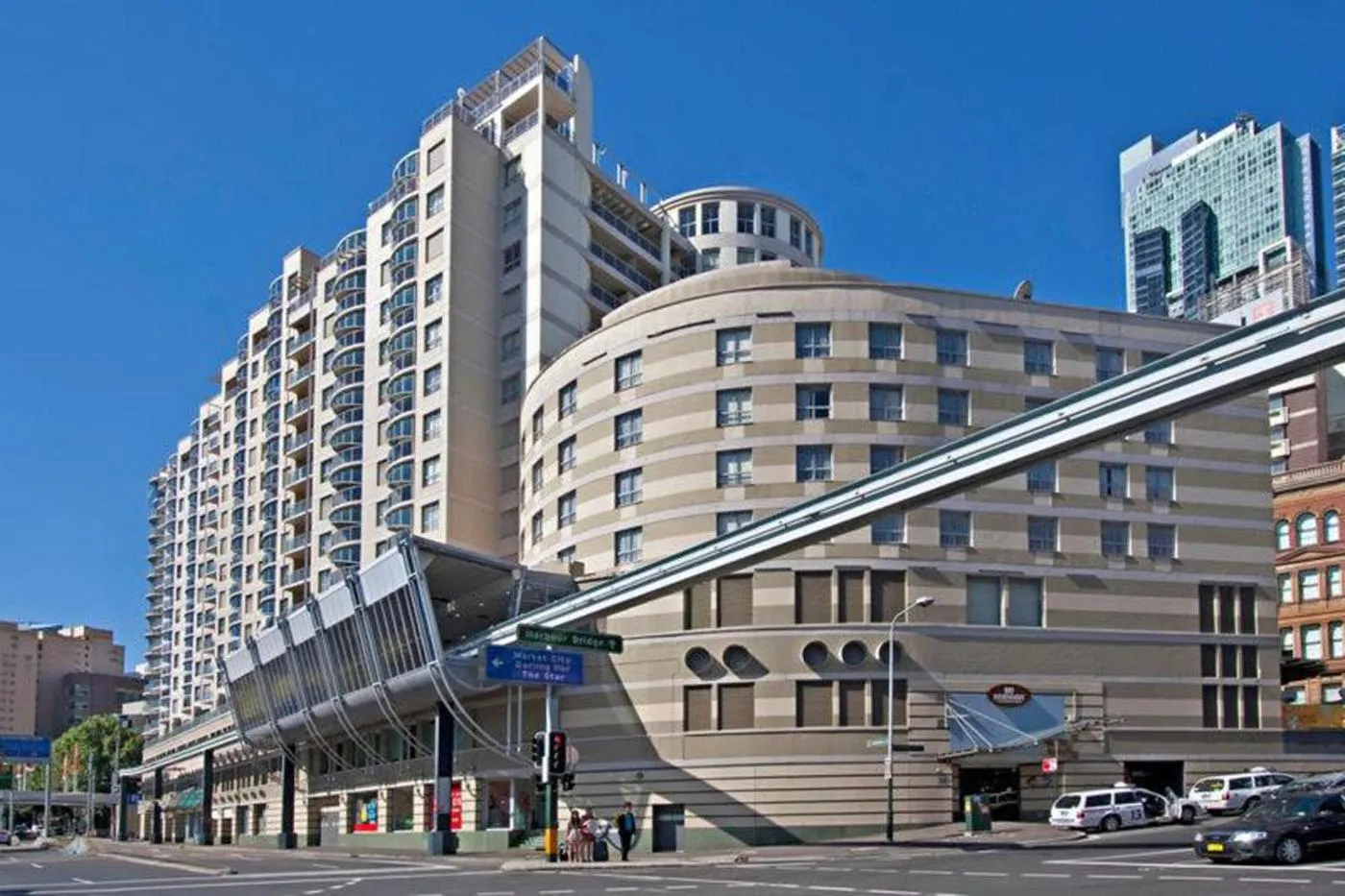 Property building in Accommodation Sydney Darling Harbour