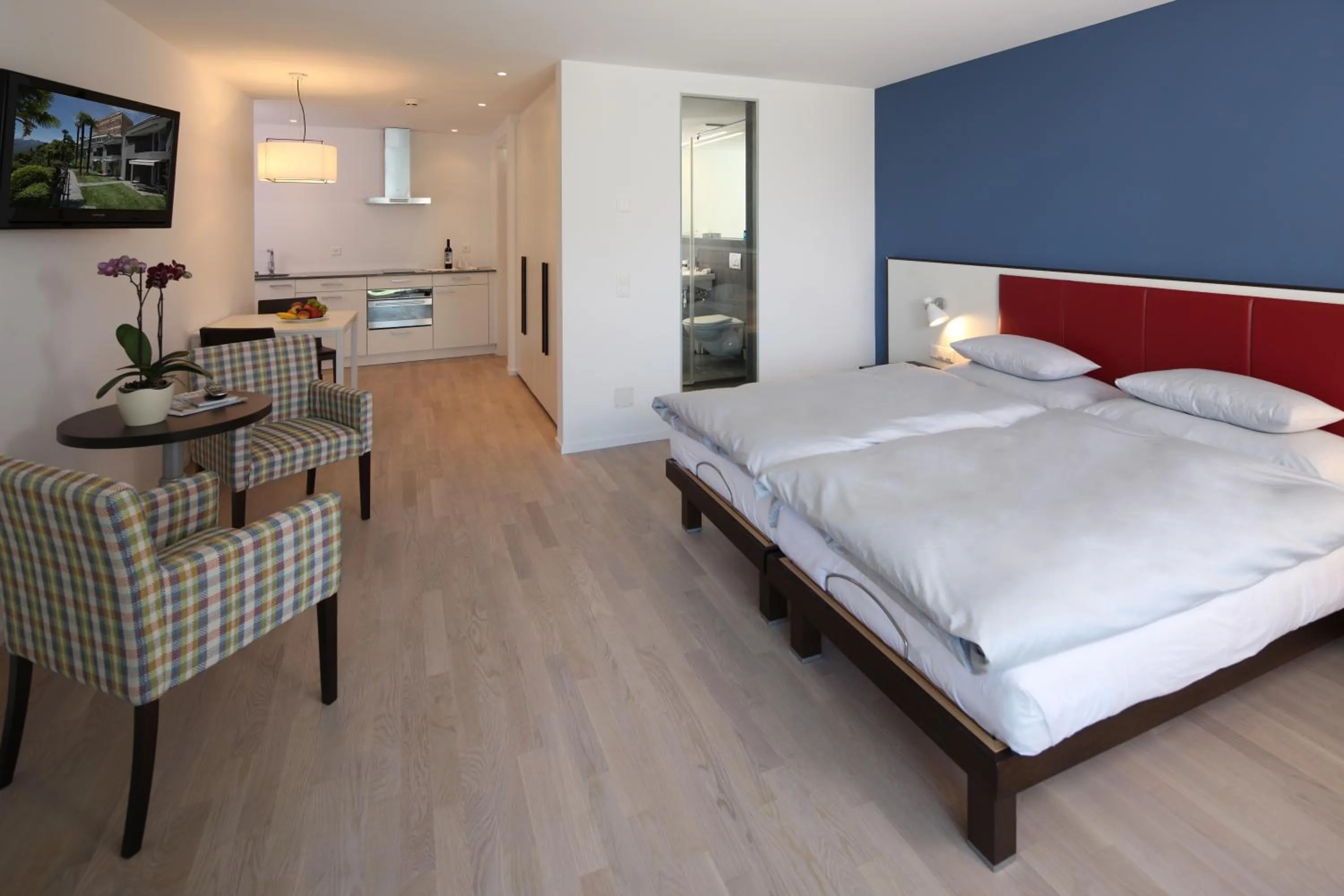 Photo of the whole room, Bed in Hotel Stella SA