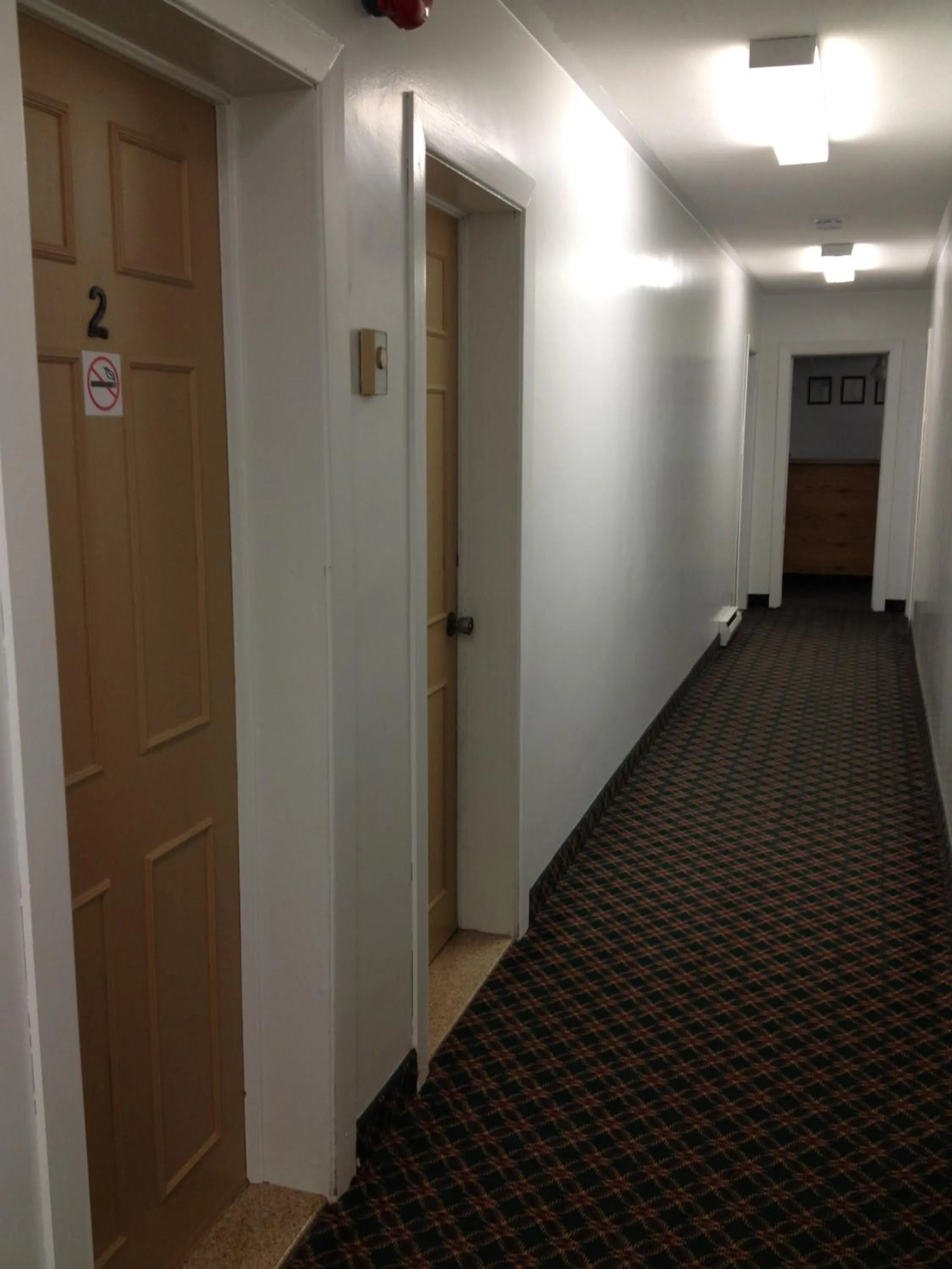 Decorative detail in Milestone Motel