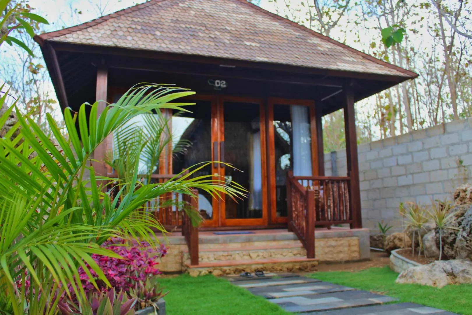 Patio in Sea Terras Suite and Luxury