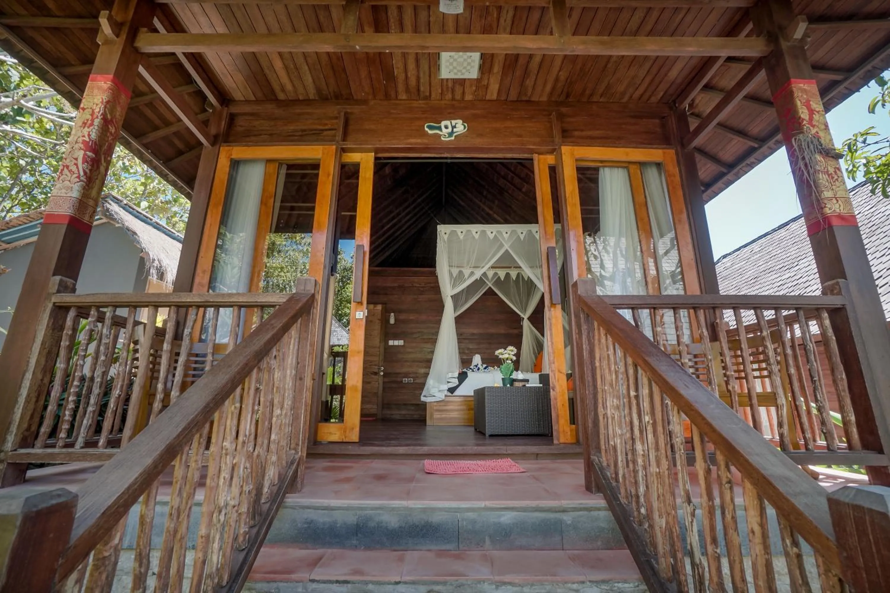 Patio in Sea Terras Suite and Luxury