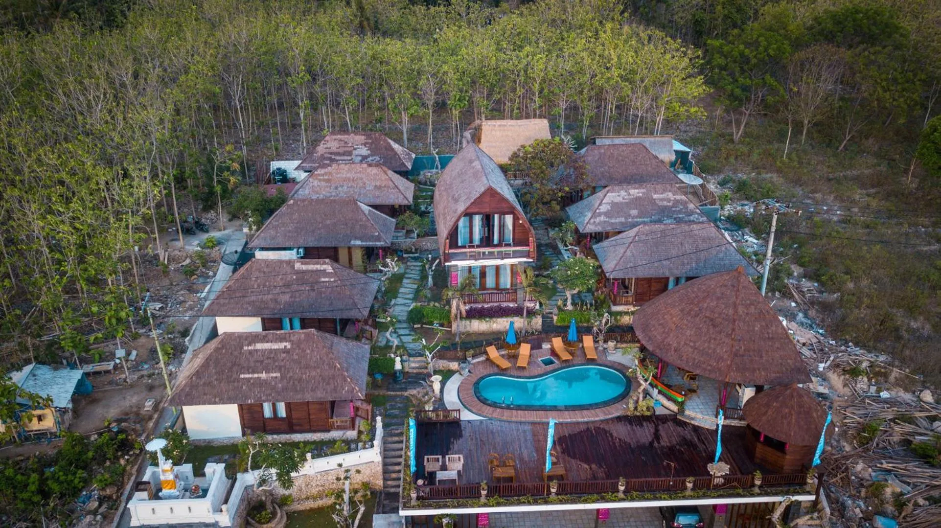 Bird's eye view in Sea Terras Suite and Luxury