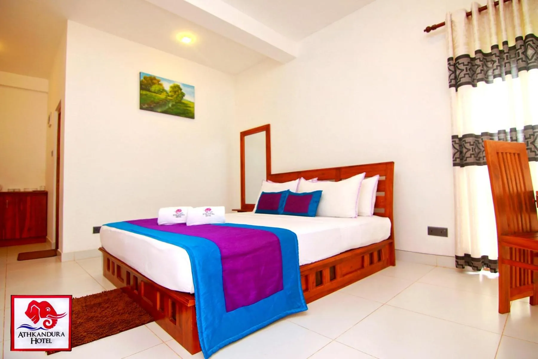 Bed in Athkandura Hotel