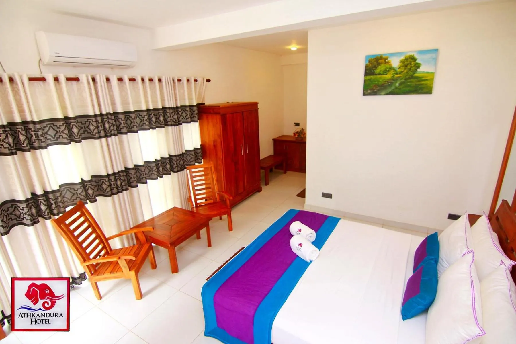 Bed in Athkandura Hotel