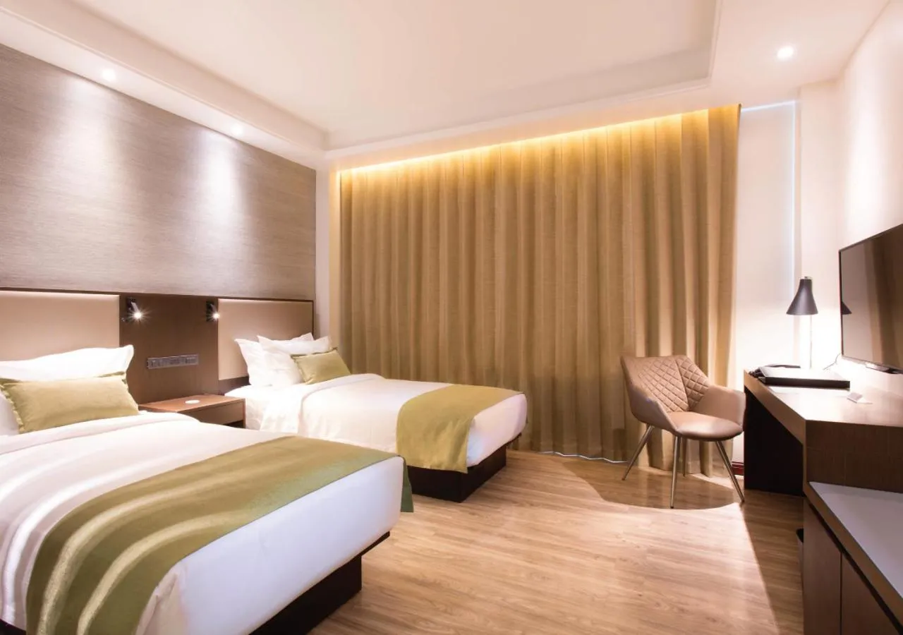 Bed in The Marison Hotel