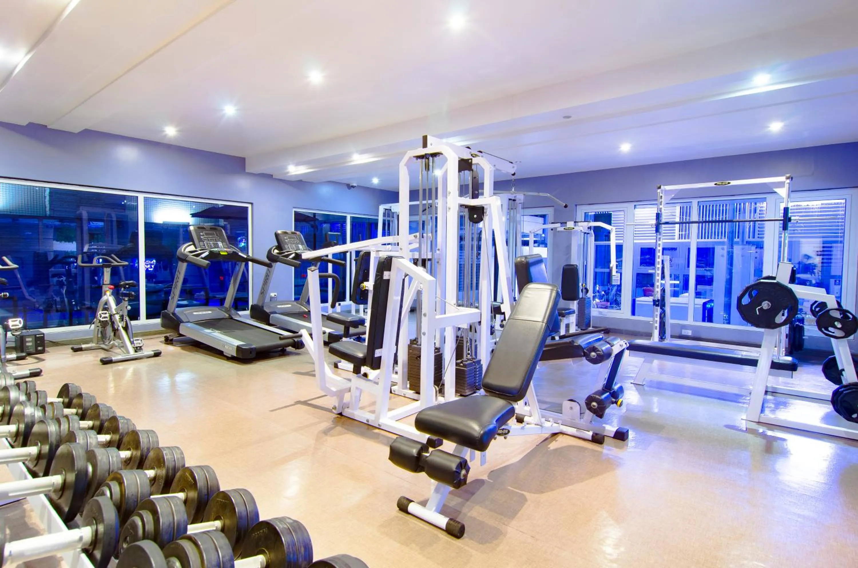 Fitness centre/facilities in The Marison Hotel