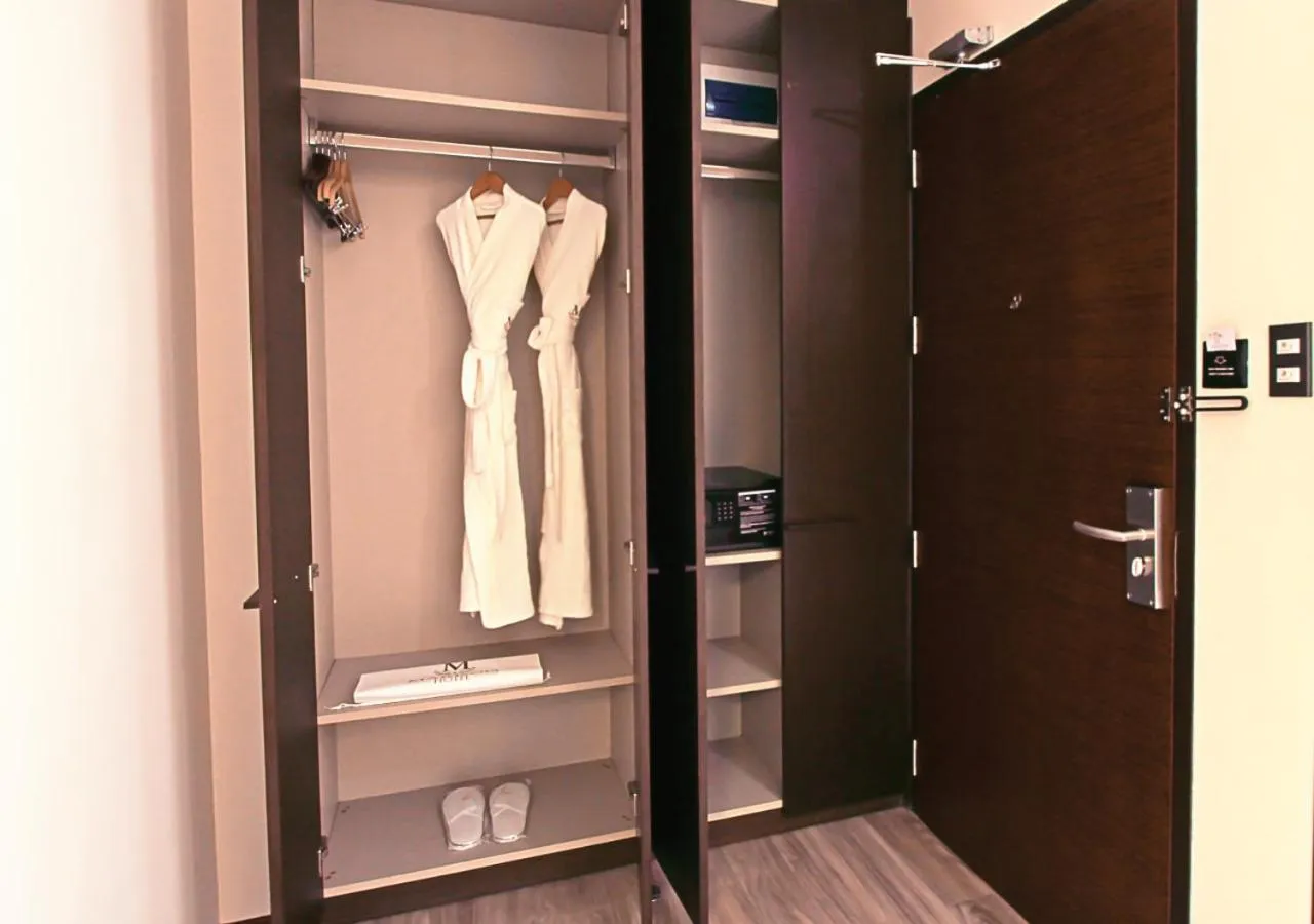 wardrobe in The Marison Hotel