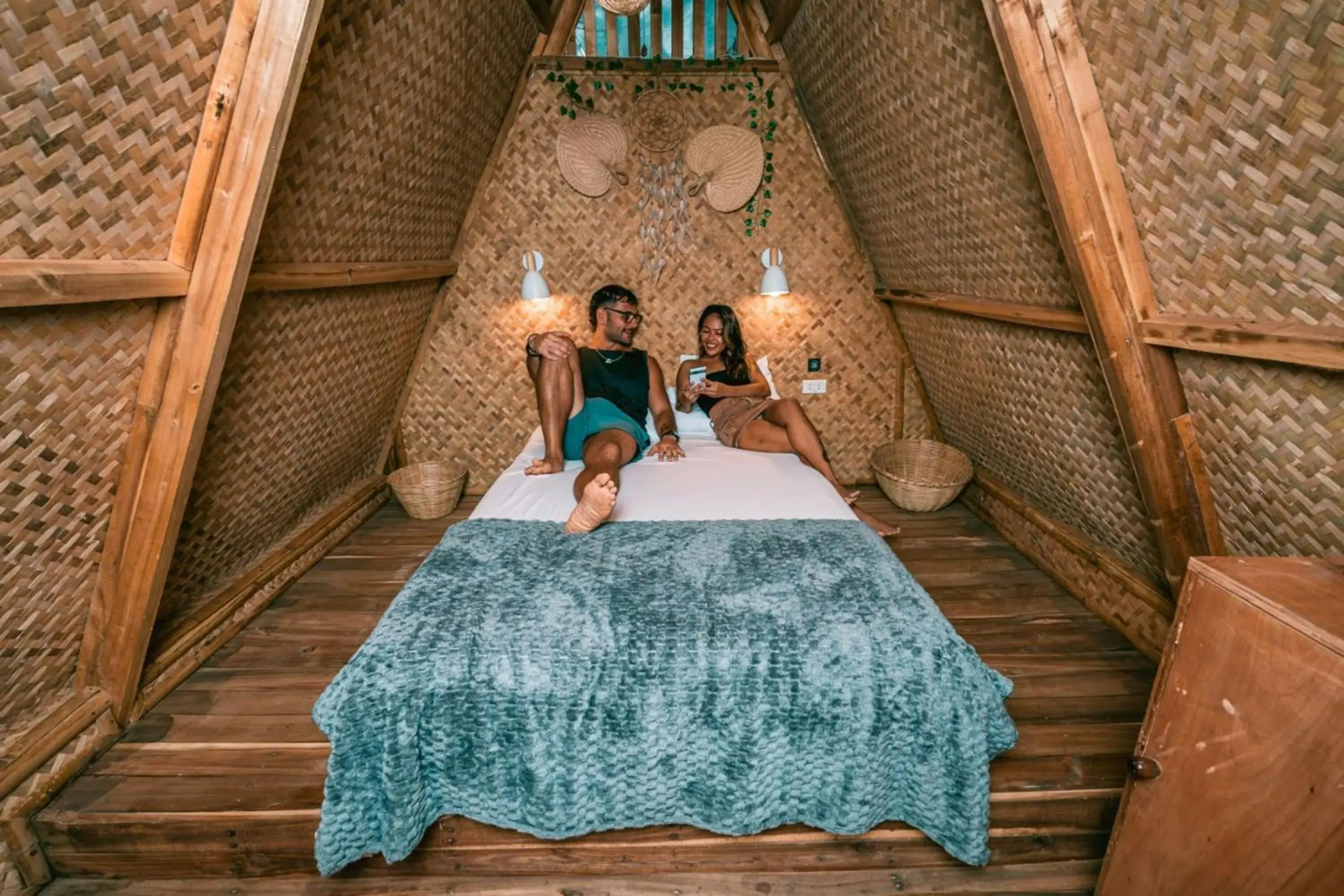 Double Room in Mad Monkey Hostel Nacpan Beach Double Room in Mad Monkey Hostel Nacpan Beach