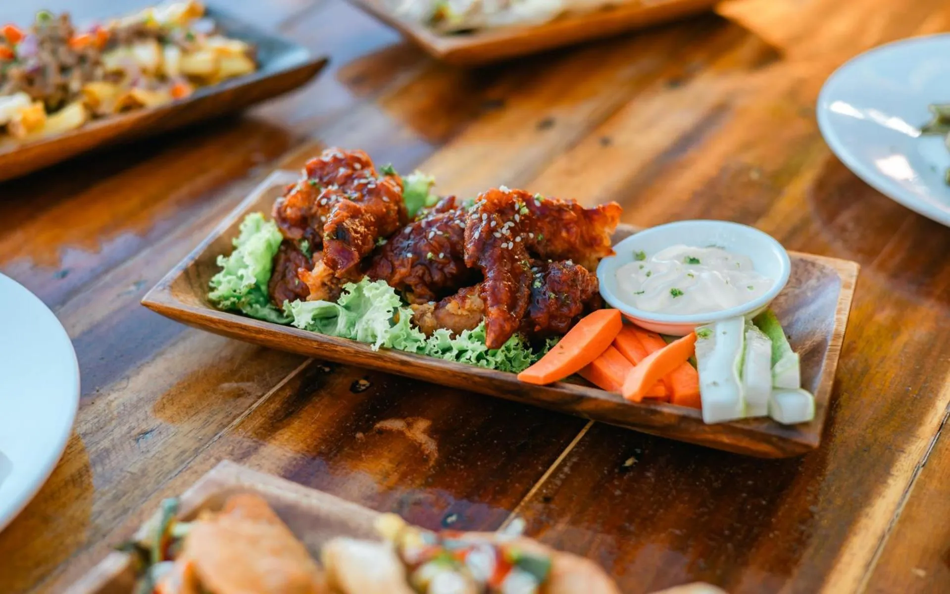 Food and drinks in Mad Monkey Hostel Nacpan Beach