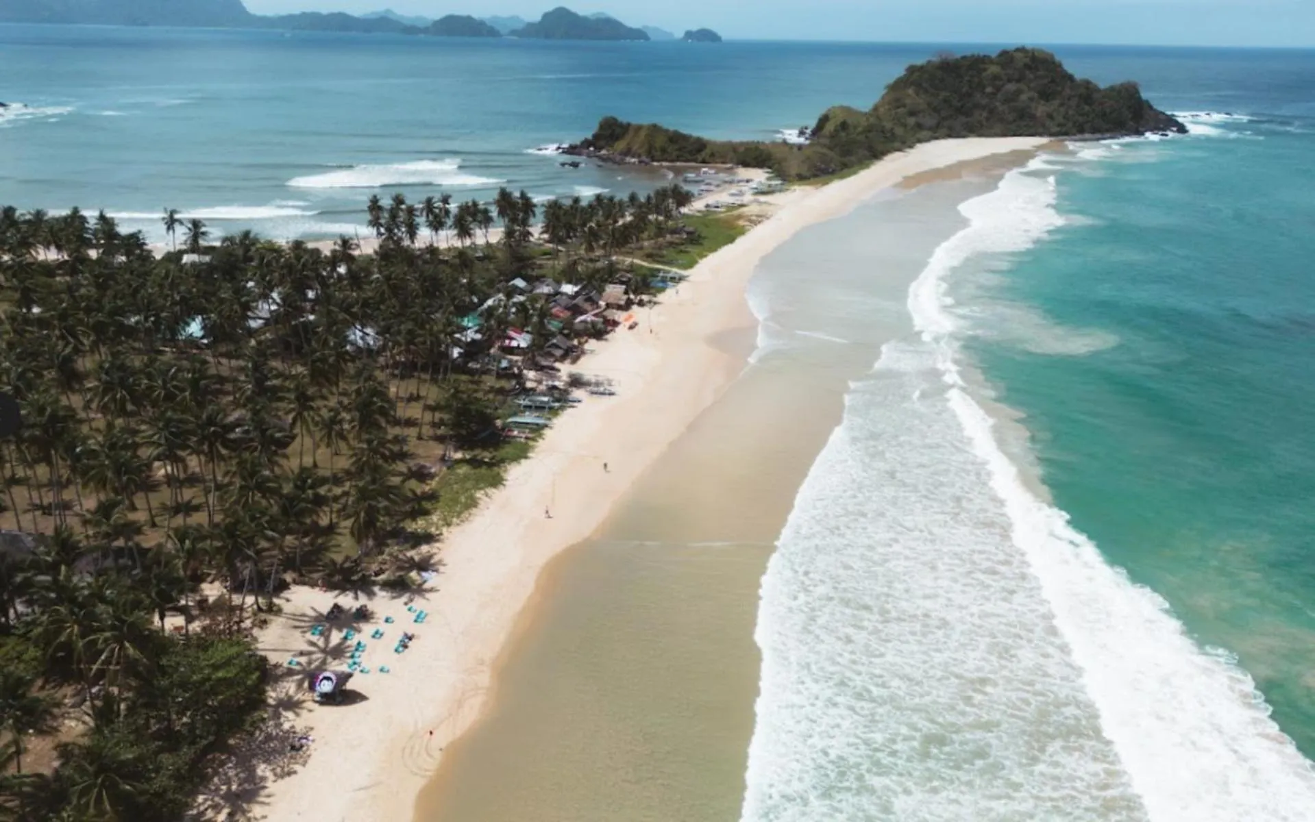 Beach in Mad Monkey Hostel Nacpan Beach