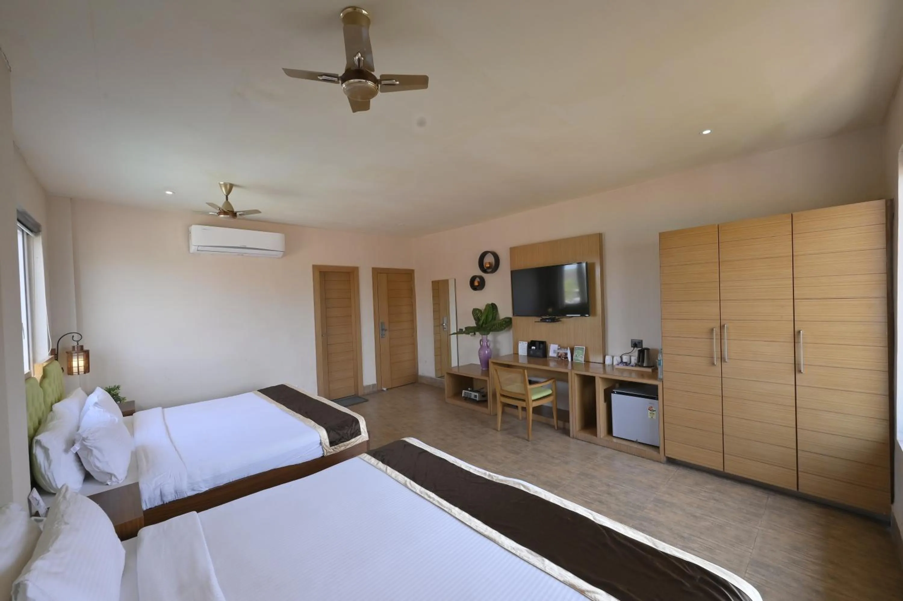 Bed in Kushal Palli Resorts- A unit of PearlTree Hotels & Resorts