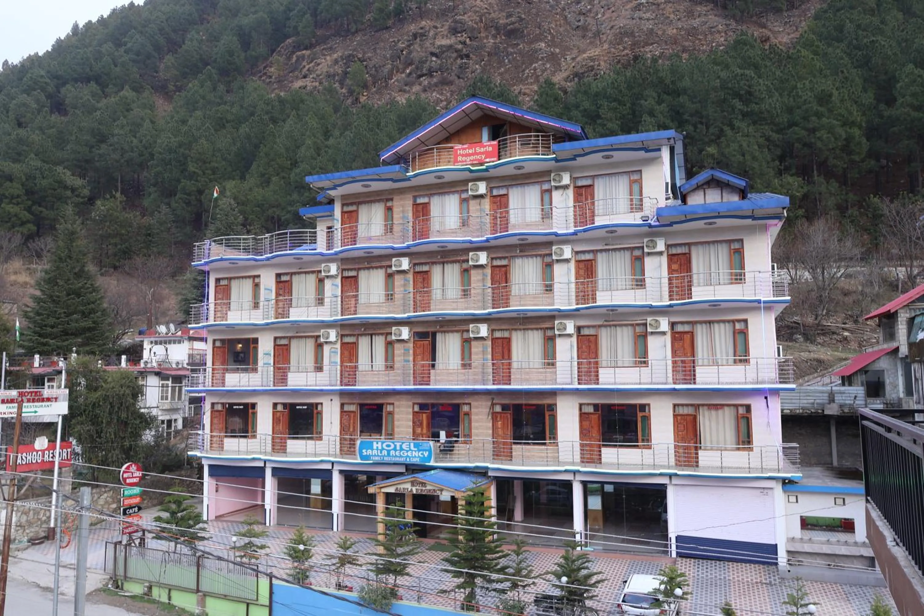 Mountain view in Hotel Sarla Regency